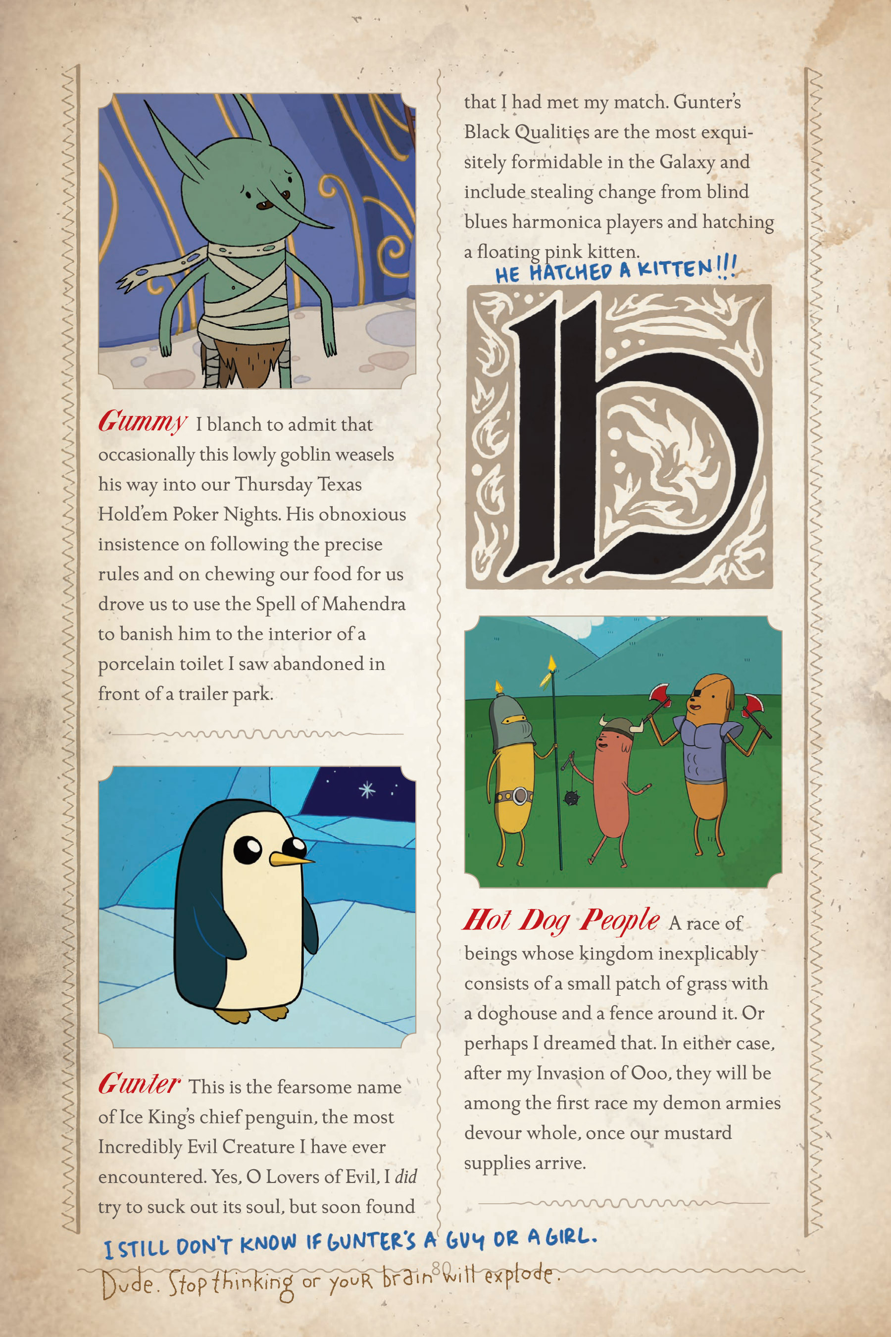 Read online The Adventure Time Encyclopaedia comic -  Issue # TPB (Part 1) - 82
