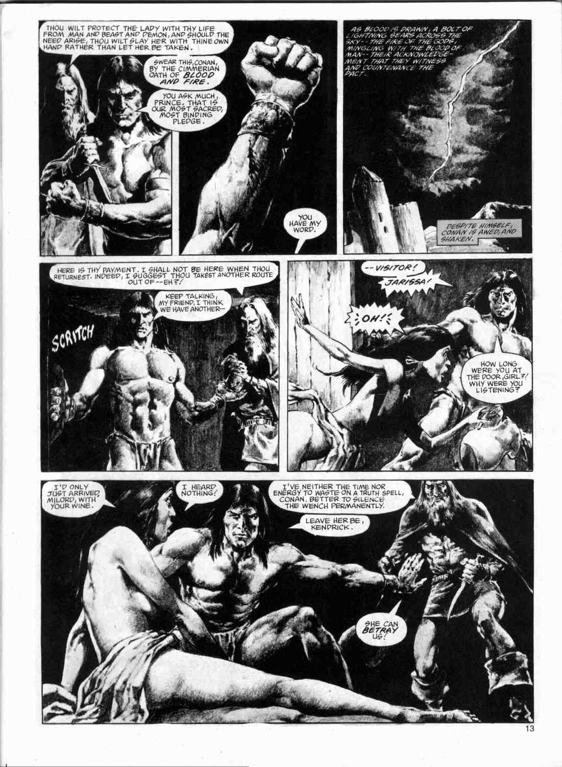 Read online The Savage Sword Of Conan comic -  Issue #74 - 12