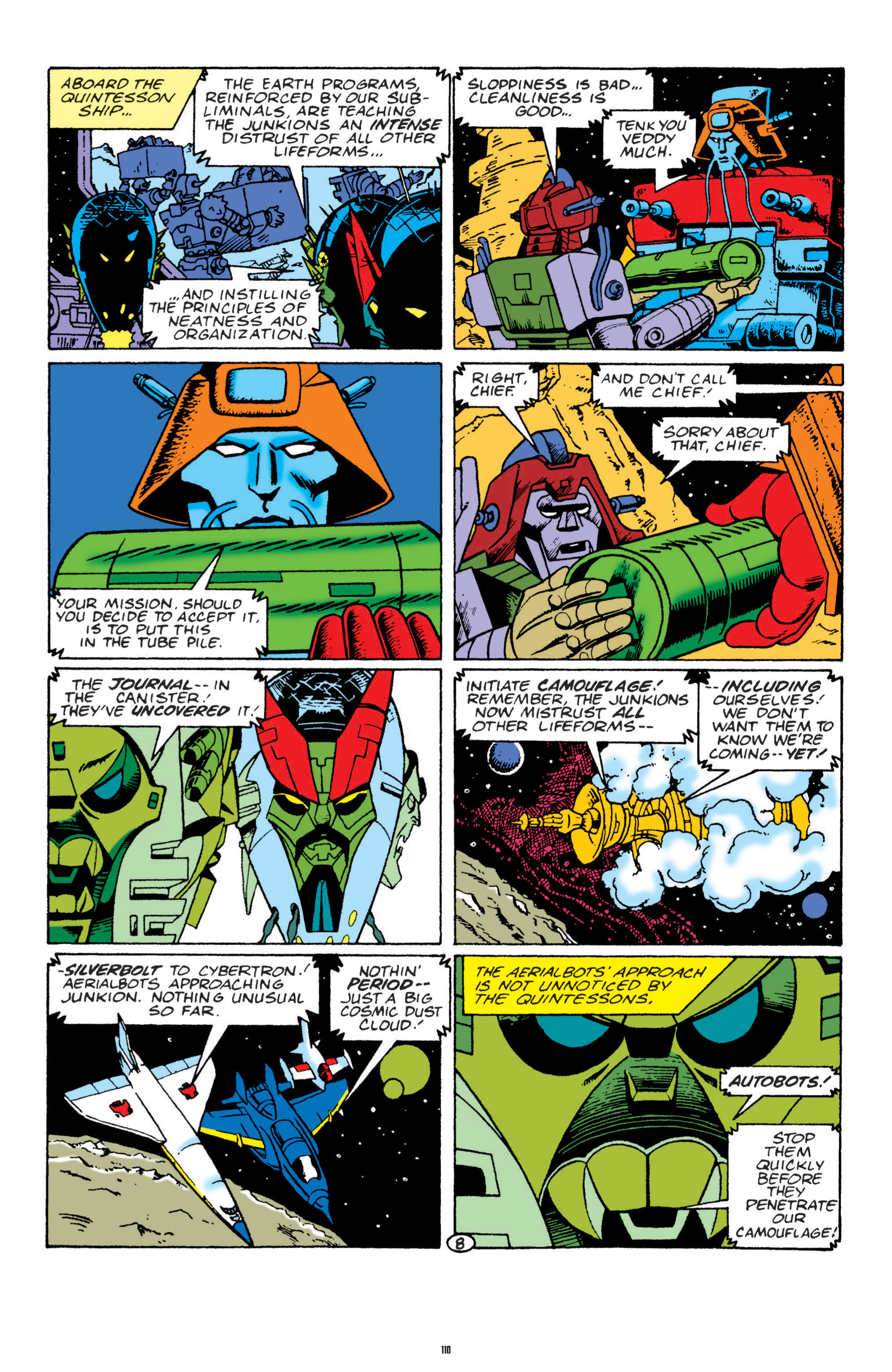 Read online The Transformers Classics comic -  Issue # TPB 4 - 111