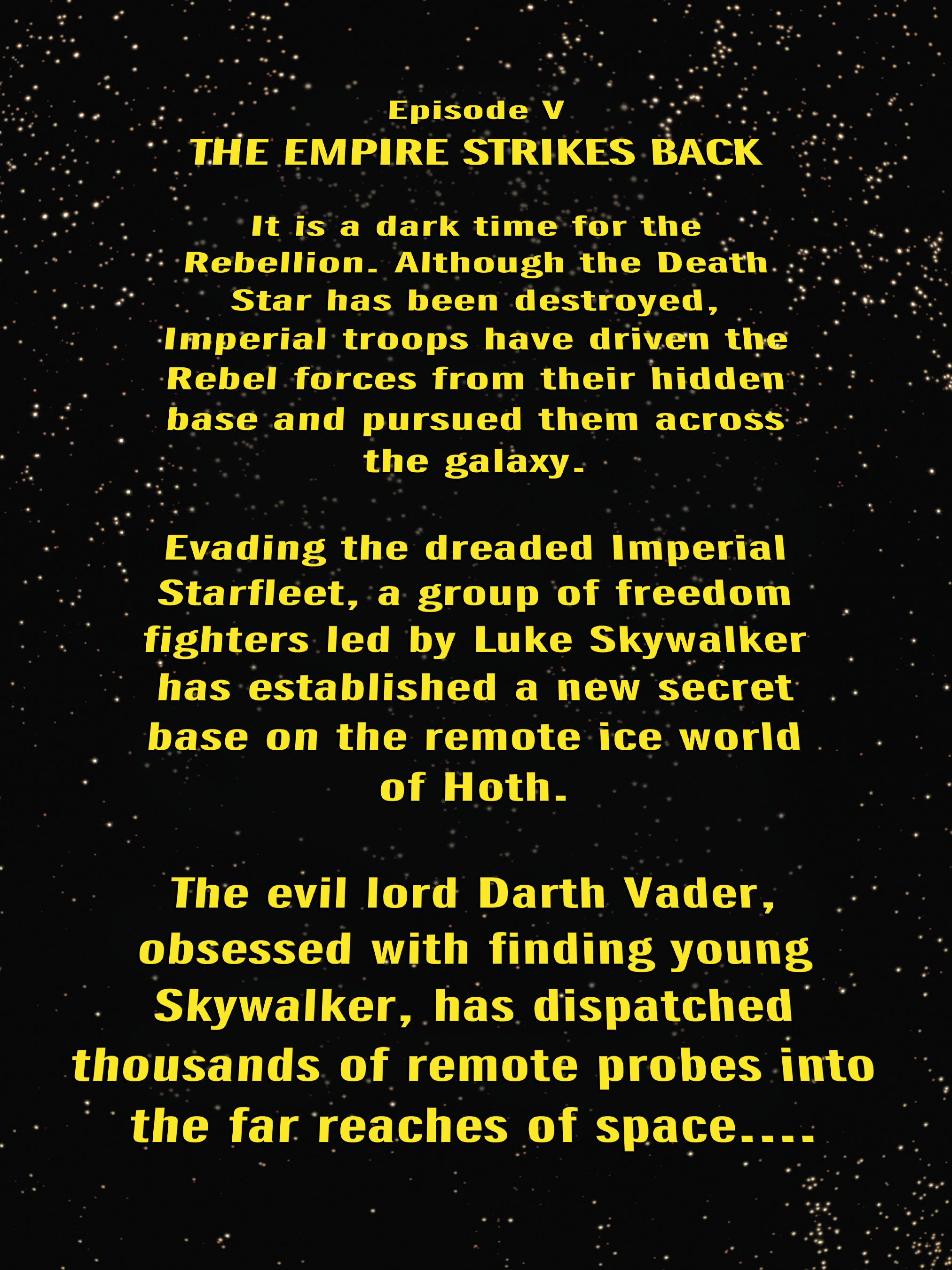 Read online Star Wars: The Empire Strikes Back Graphic Novel Adaptation comic -  Issue # Full - 5