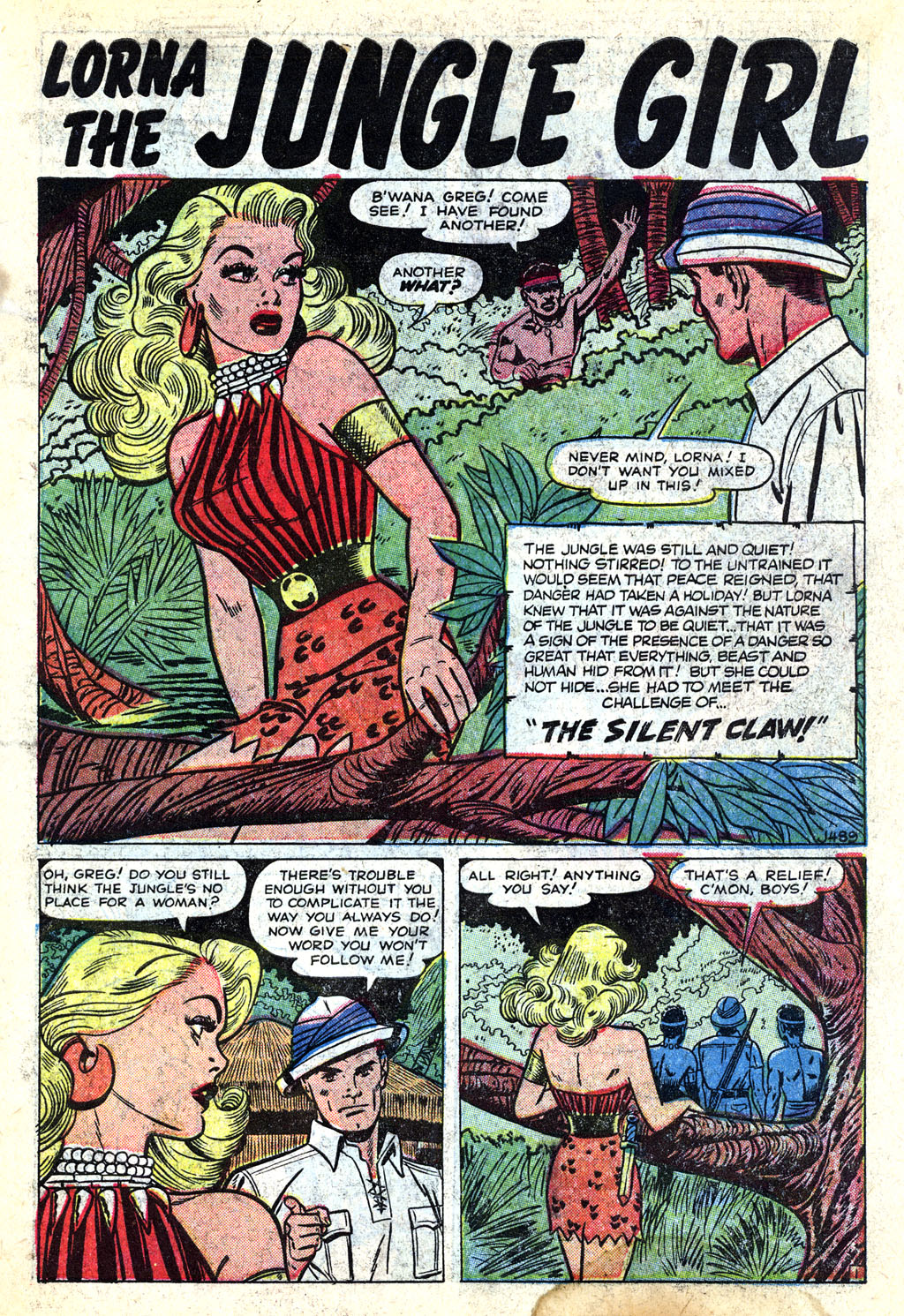 Read online Lorna, The Jungle Girl comic -  Issue #20 - 3