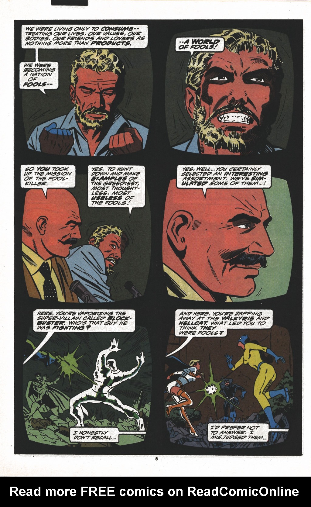 Read online Foolkiller (1990) comic -  Issue #2 - 7