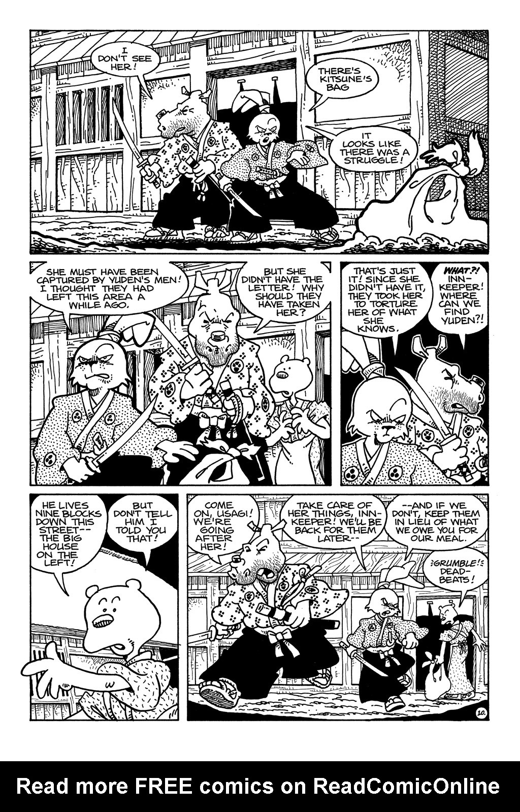 Read online Usagi Yojimbo (1987) comic -  Issue #37 - 12