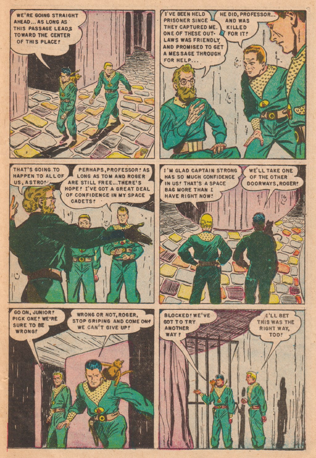 Read online Tom Corbett, Space Cadet comic -  Issue #4 - 23