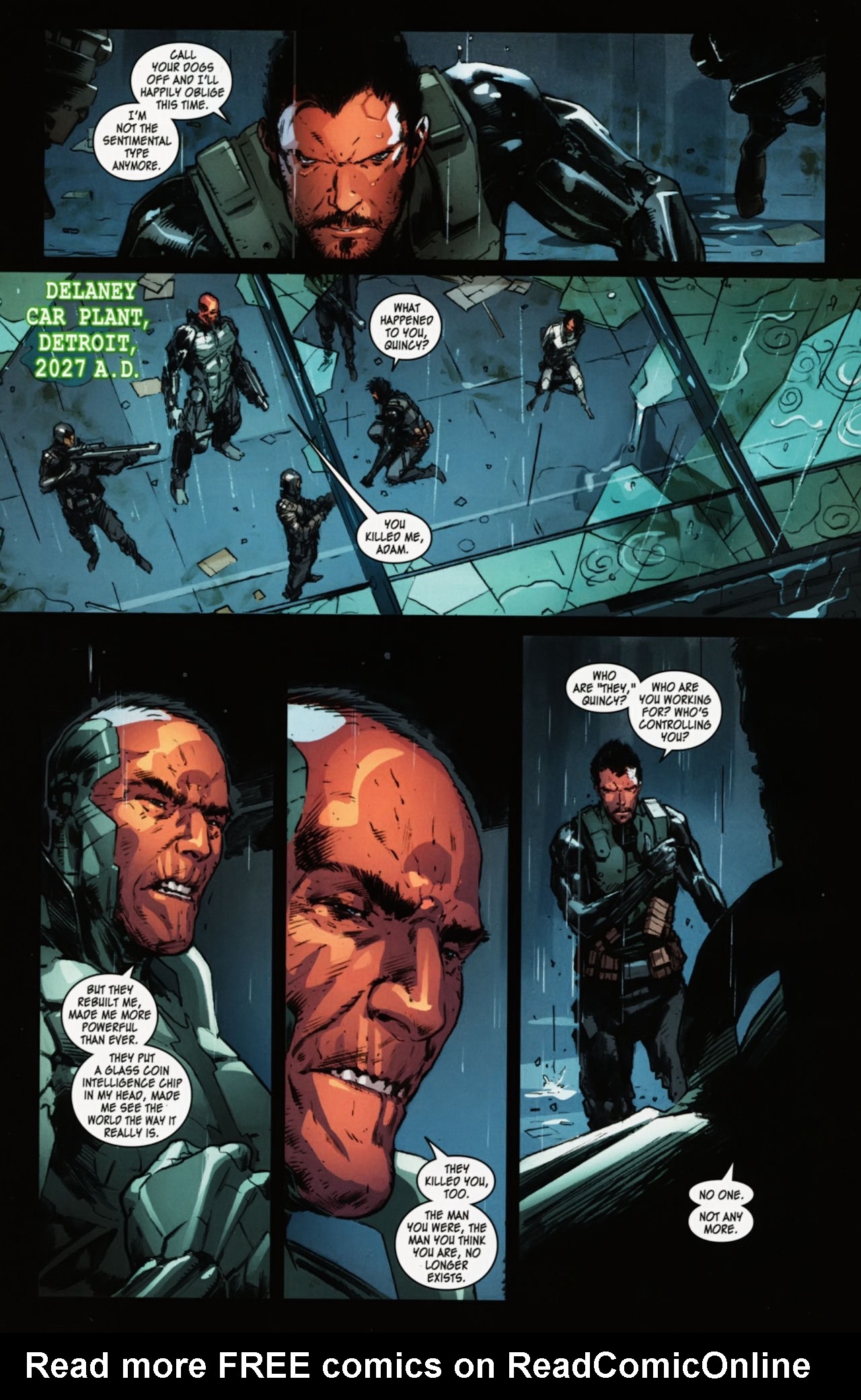 Read online Deus Ex comic -  Issue #5 - 5