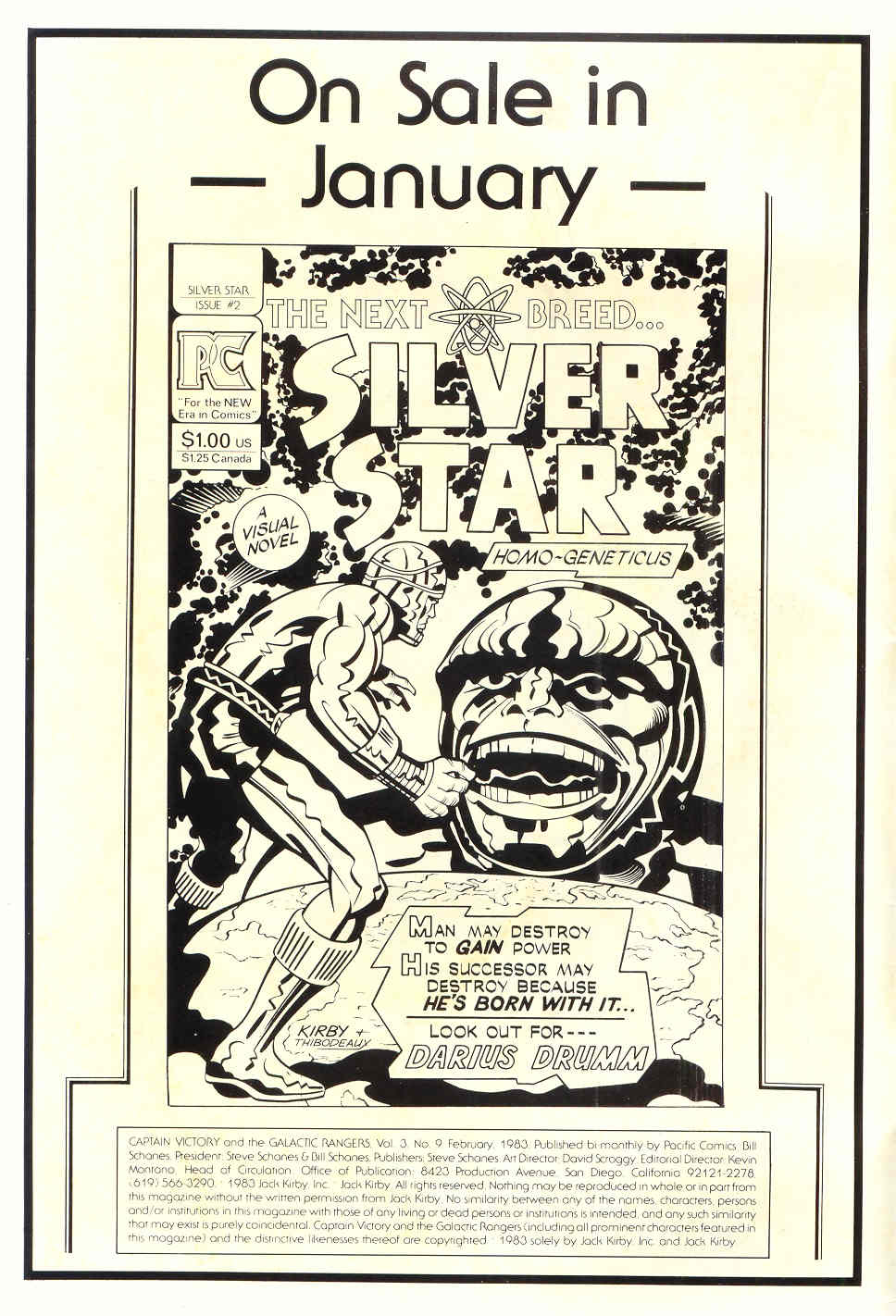 Read online Captain Victory and the Galactic Rangers (1981) comic -  Issue #9 - 2