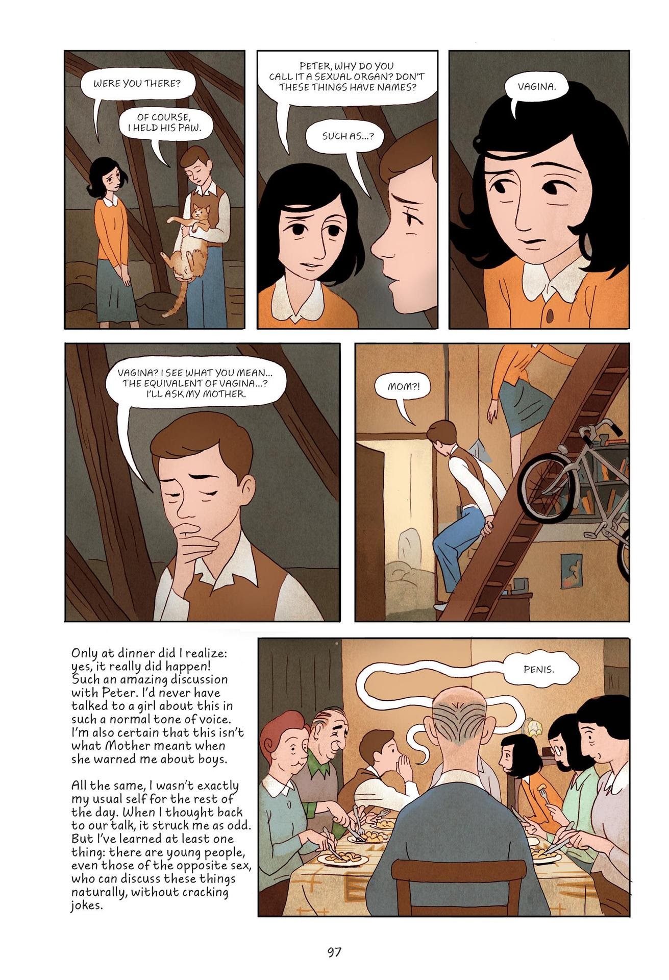 Read online Anne Frank’s Diary: The Graphic Adaptation comic -  Issue # TPB - 97