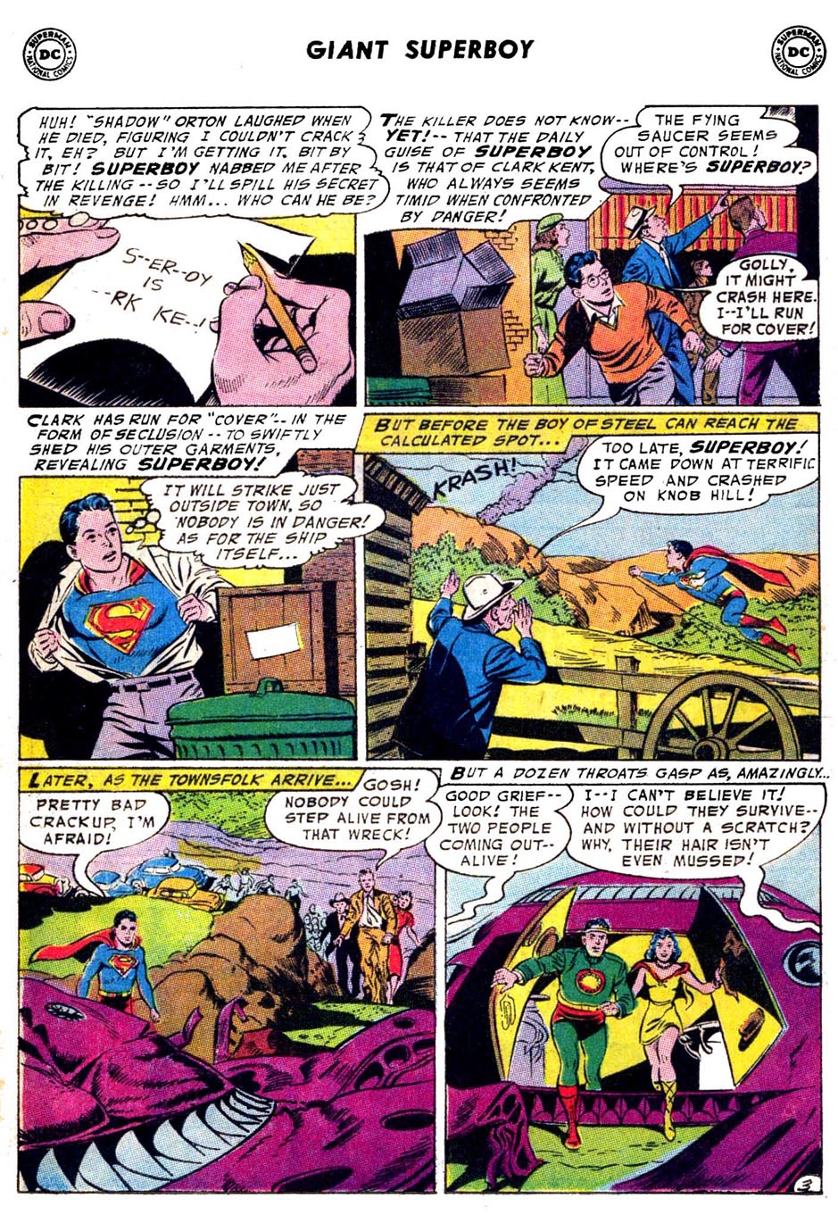 Read online Superboy (1949) comic -  Issue #156 - 5