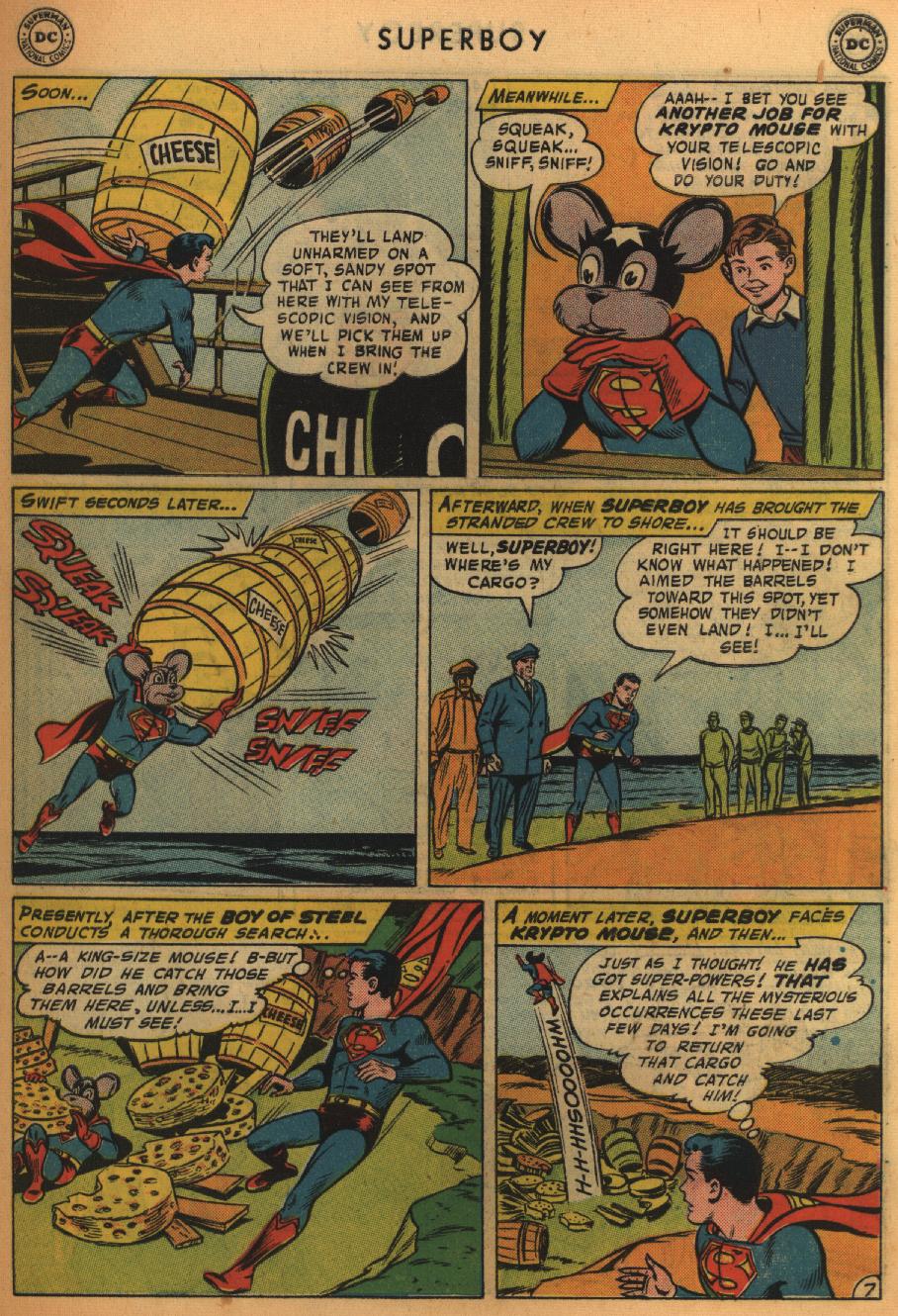 Read online Superboy (1949) comic -  Issue #65 - 27