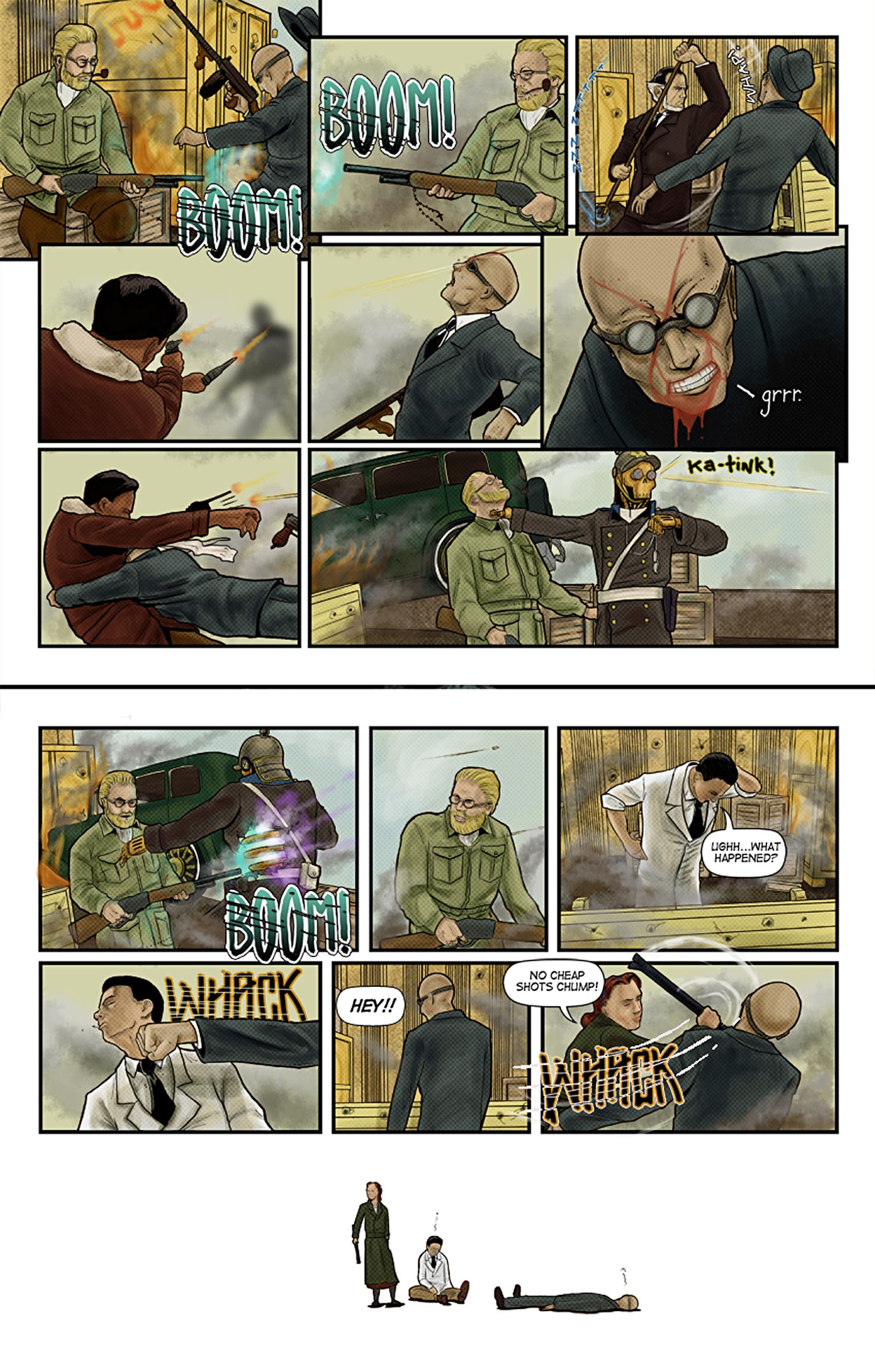 Read online The Adventures of the 19XX comic -  Issue #1 - 17