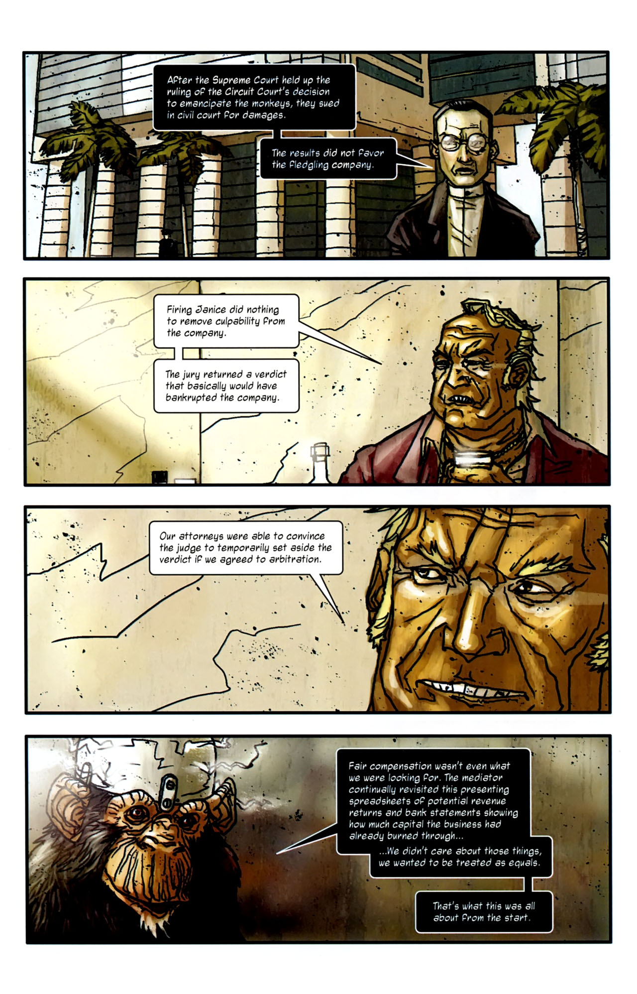Read online Transhuman comic -  Issue #3 - 22