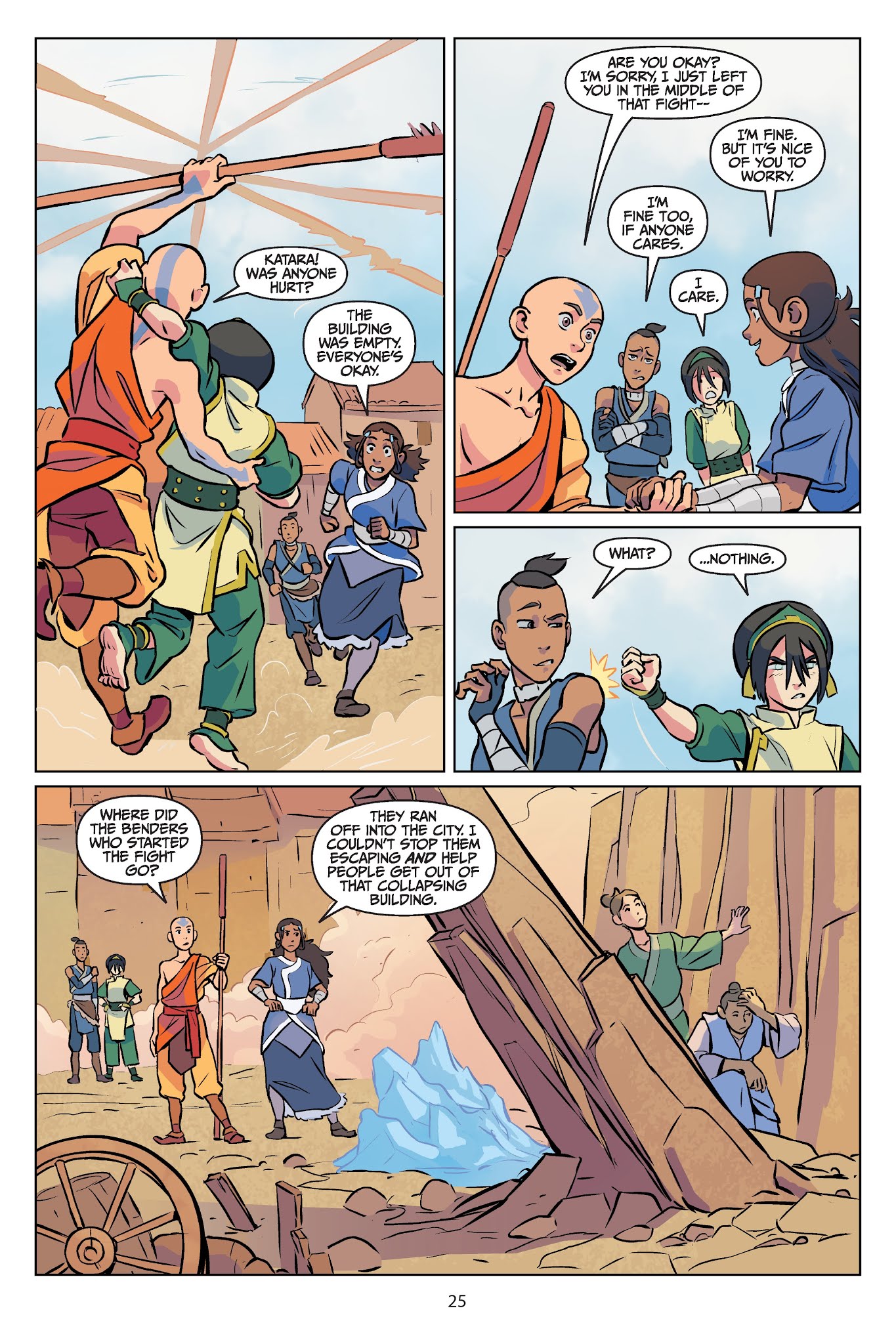 Read online Nickelodeon Avatar: The Last Airbender - Imbalance comic -  Issue # TPB 1 - 26