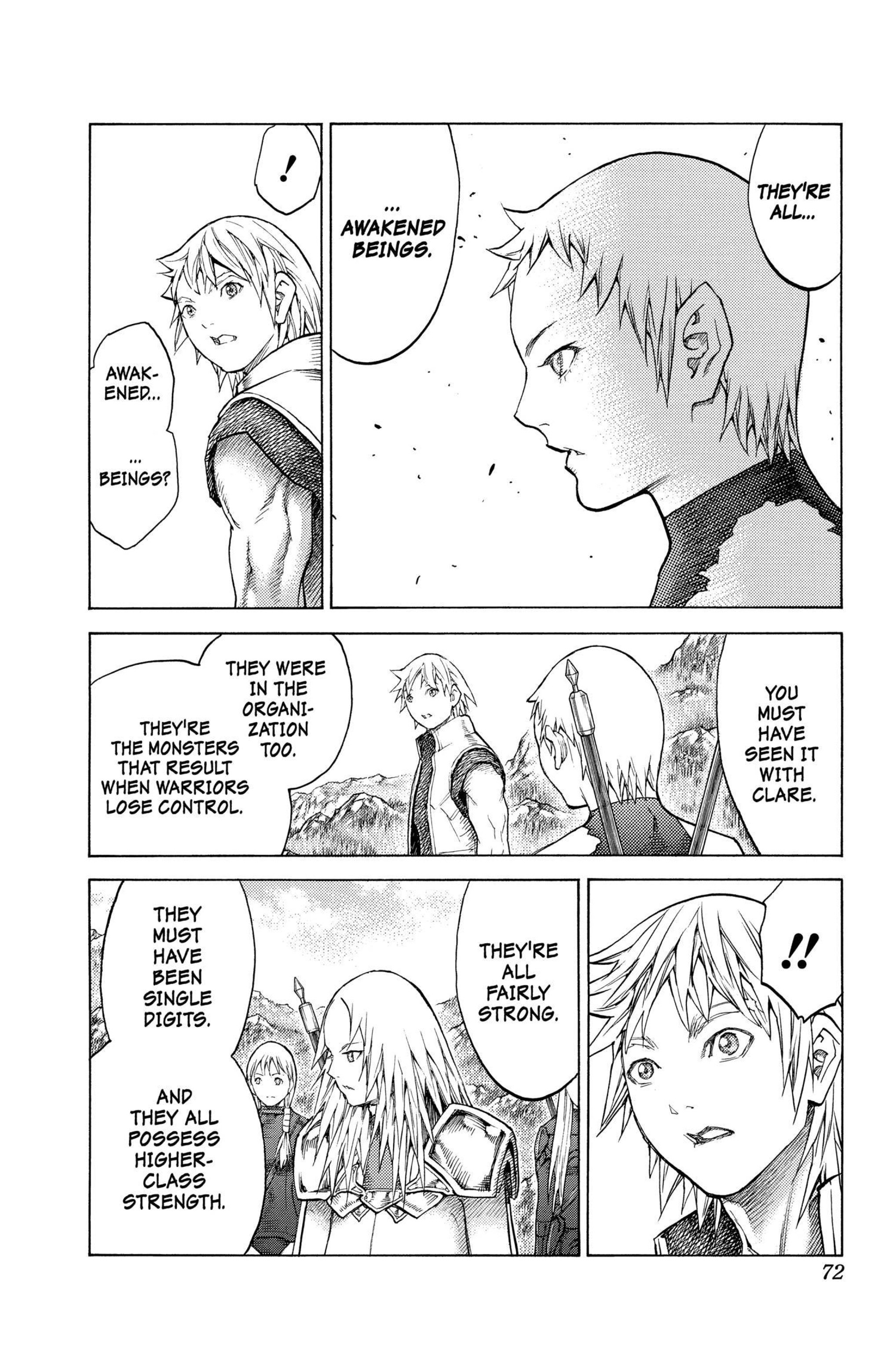 Read online Claymore comic -  Issue #23 - 66