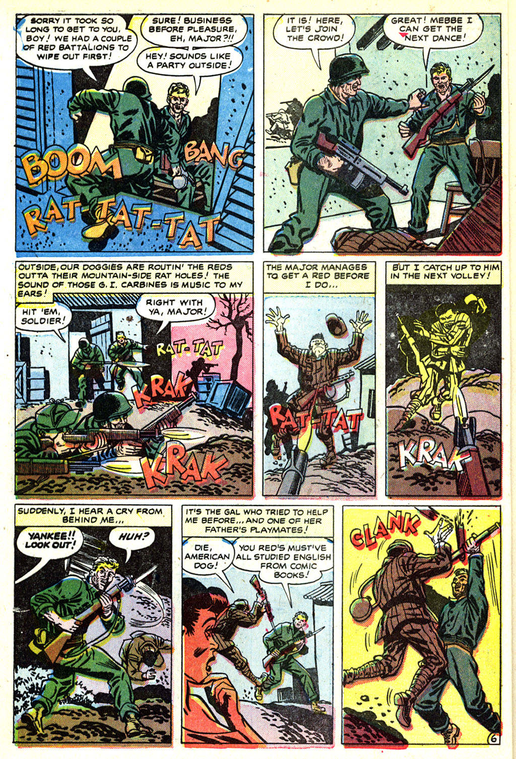 Read online Men in Action comic -  Issue #6 - 8