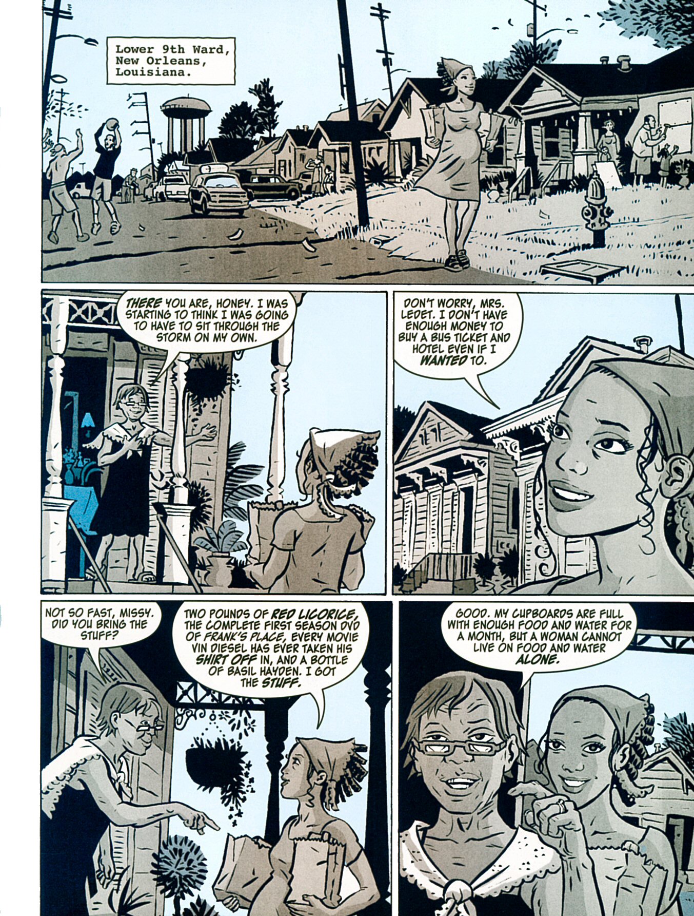 Read online Dark Rain: A New Orleans Story comic -  Issue # TPB - 11