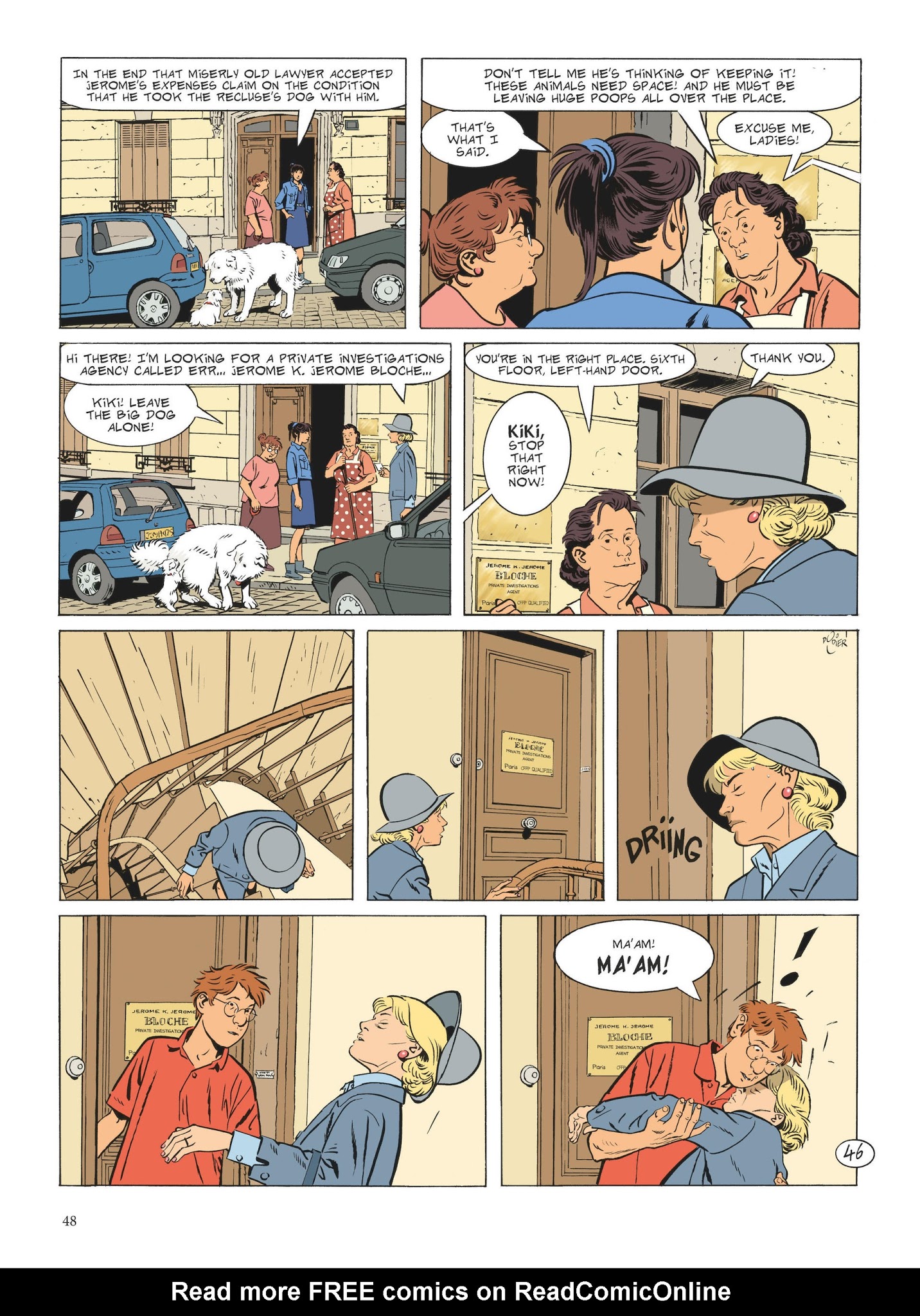 Read online Jerome K. Jerome Bloche comic -  Issue #2 - 48