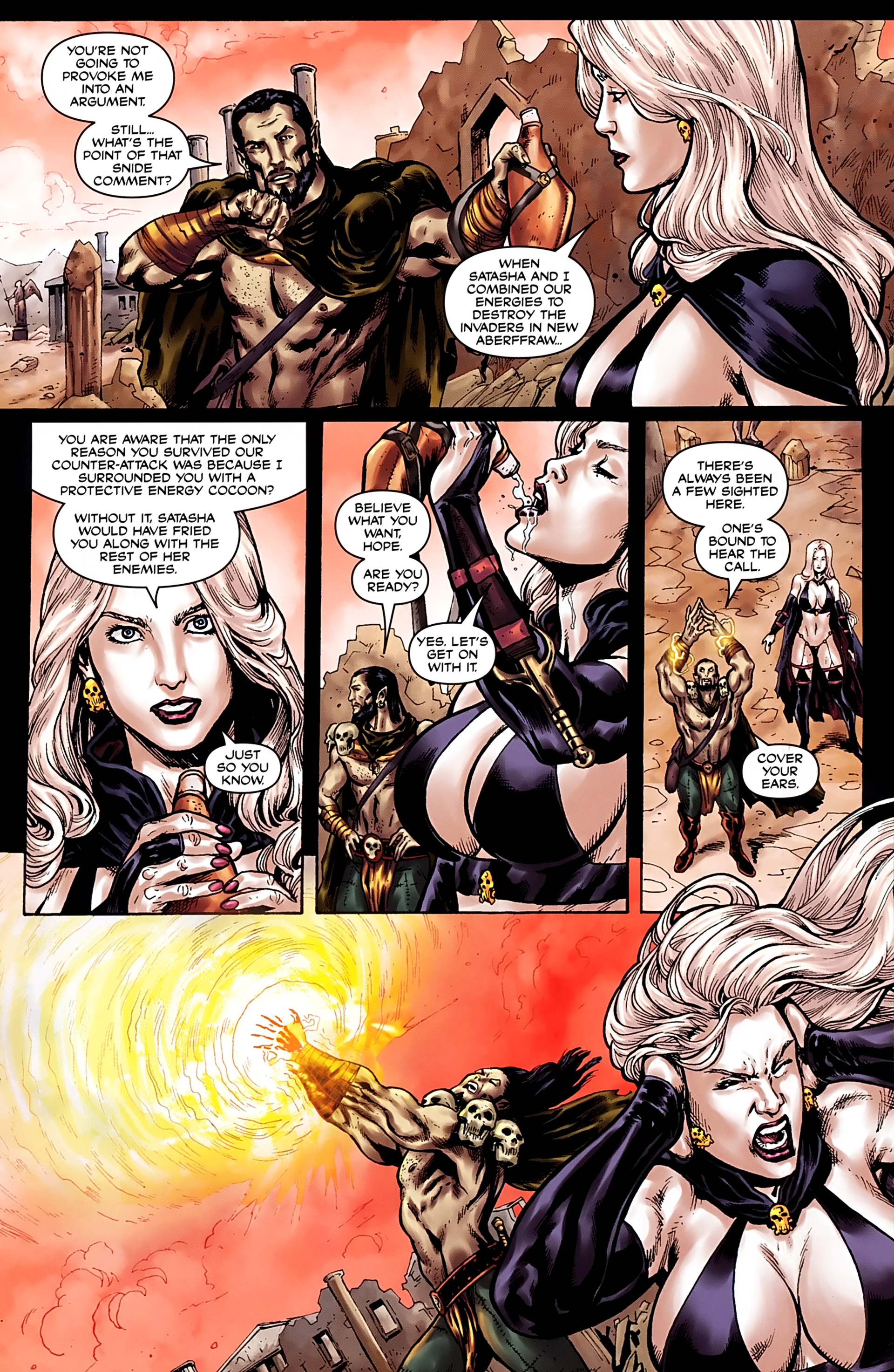 Read online Lady Death (2010) comic -  Issue #10 - 17