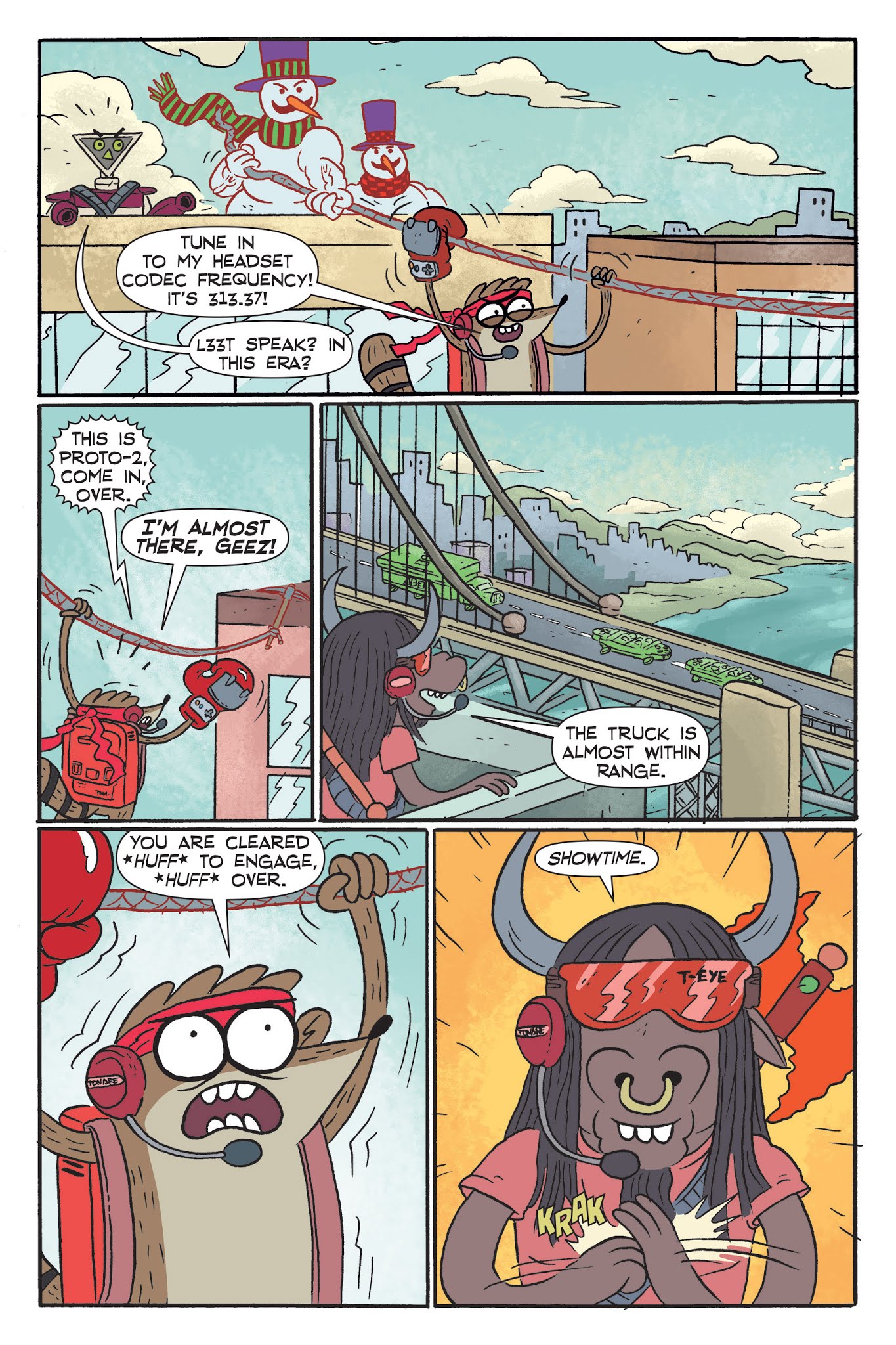 Read online Regular Show: A Clash of Consoles comic -  Issue # TPB (Part 1) - 69