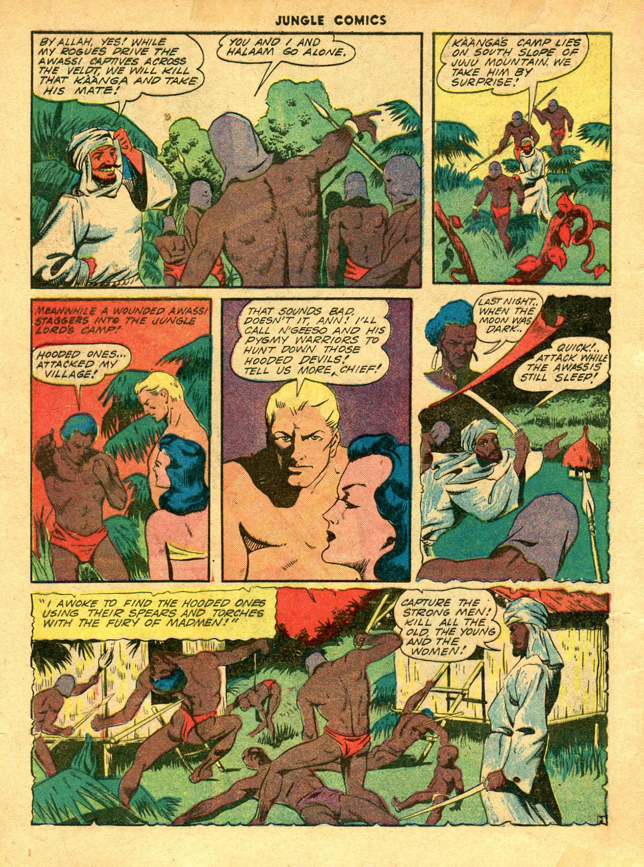 Read online Jungle Comics comic -  Issue #43 - 4