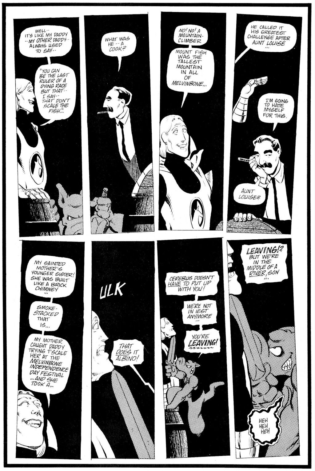 Read online Cerebus comic -  Issue #0 - 9