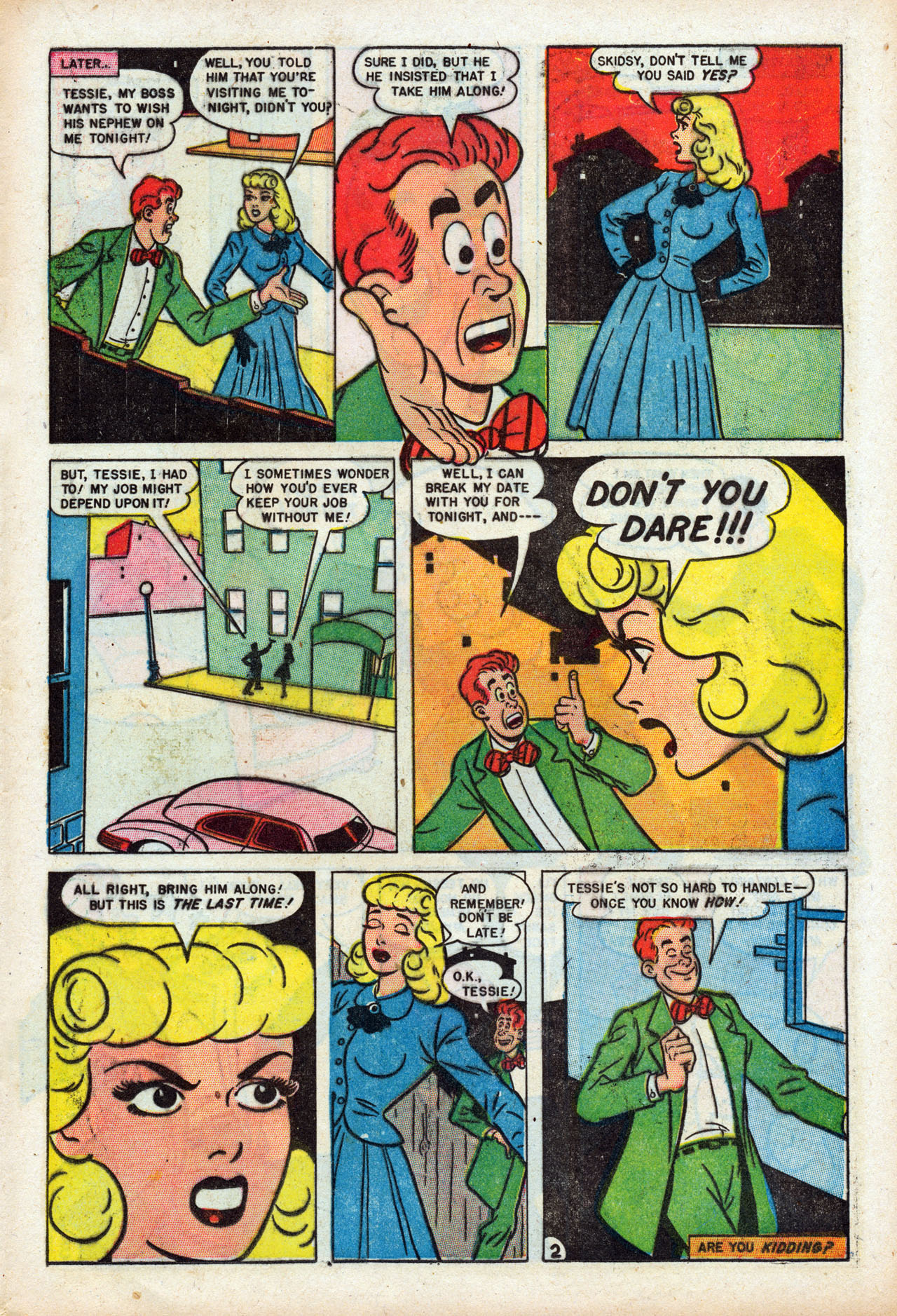 Read online Comedy Comics (1948) comic -  Issue #3 - 14