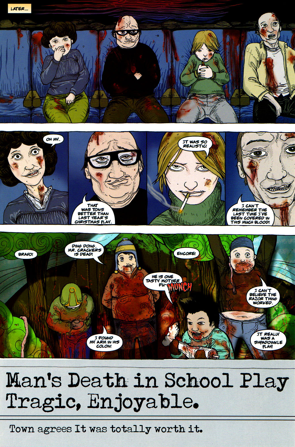 Read online Lloyd Kaufman Presents: The Toxic Avenger and Other Tromatic Tales comic -  Issue # TPB (Part 2) - 8