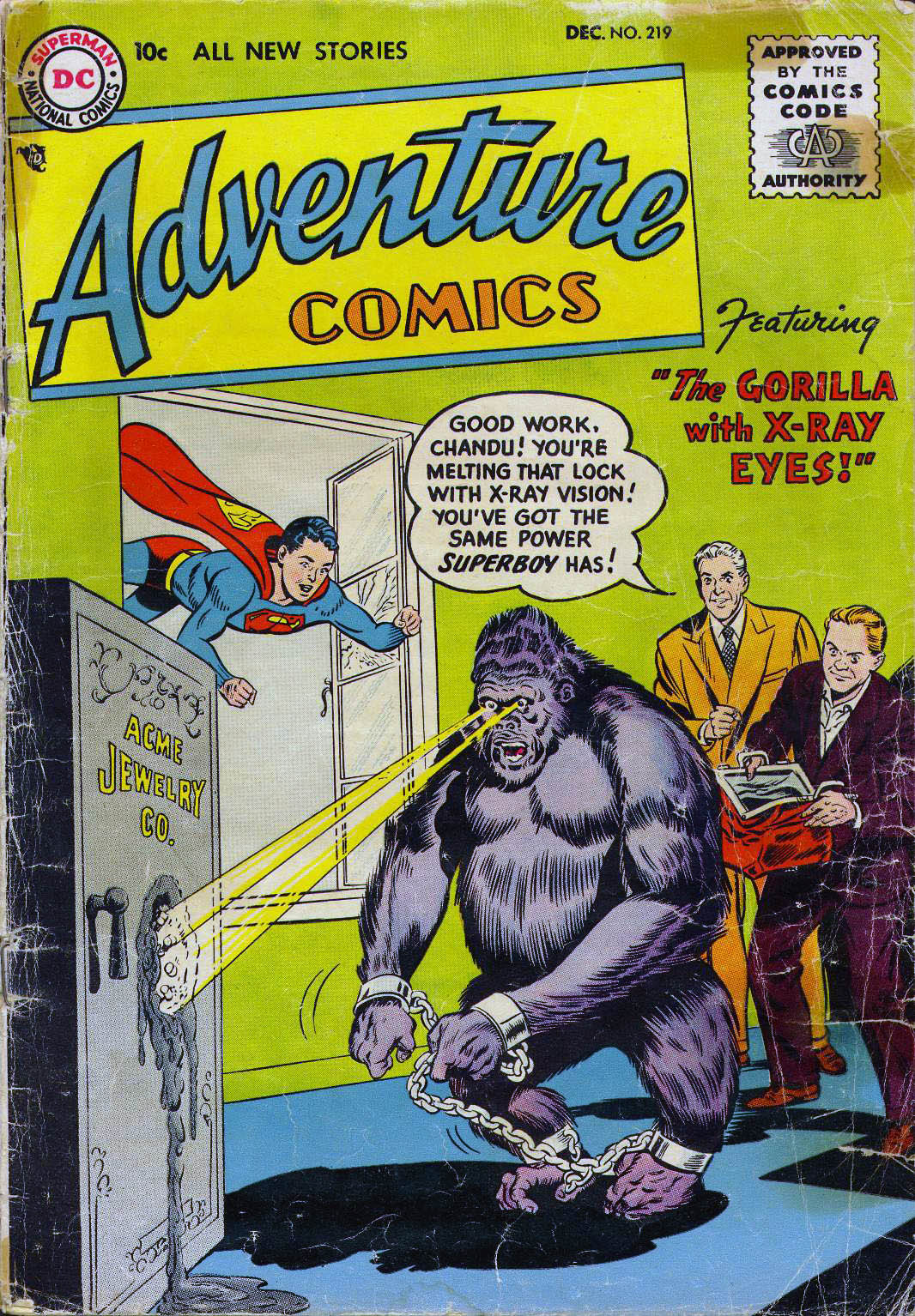Read online Adventure Comics (1938) comic -  Issue #219 - 37