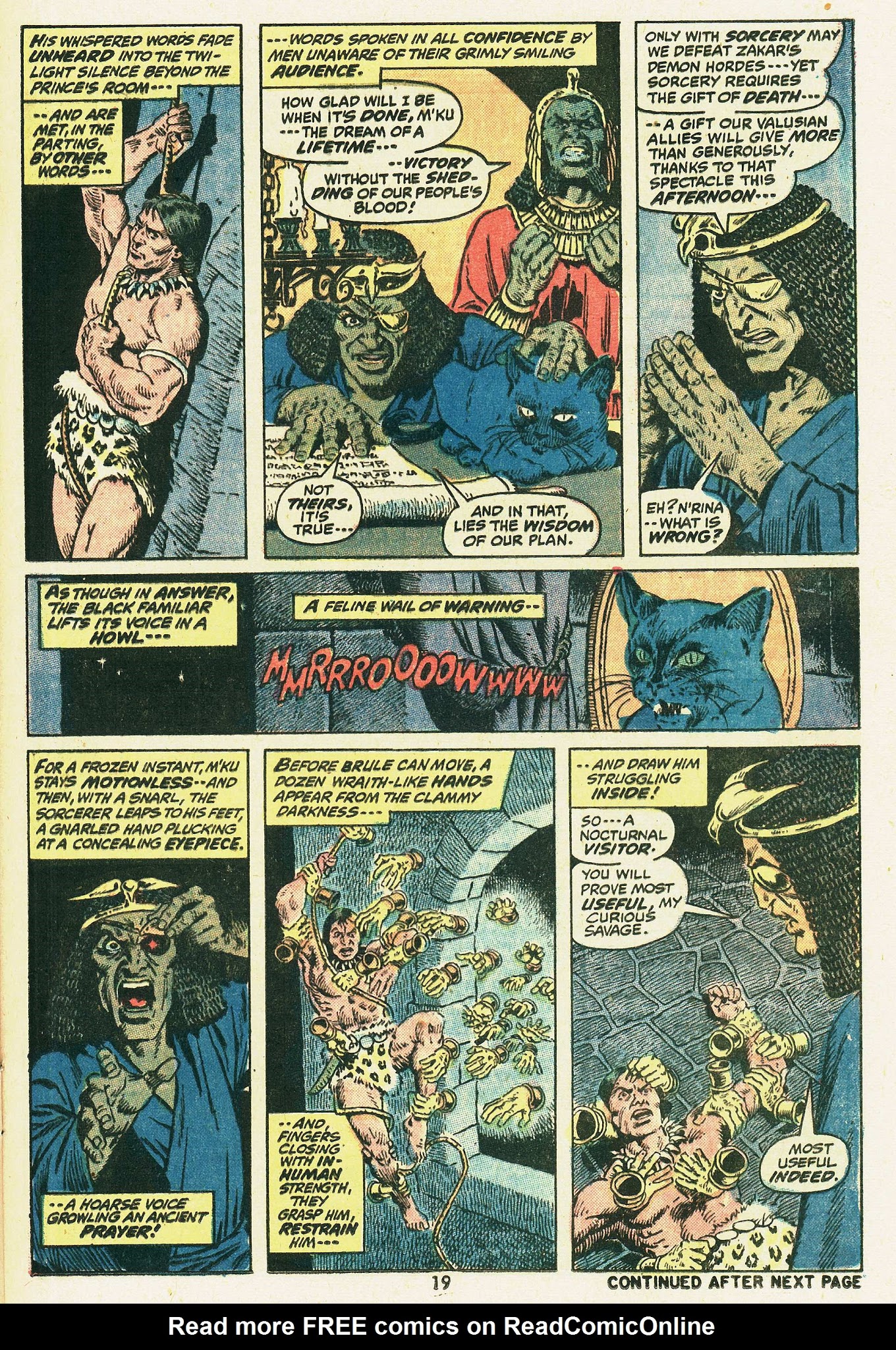 Read online Kull, the Conqueror (1971) comic -  Issue #5 - 15