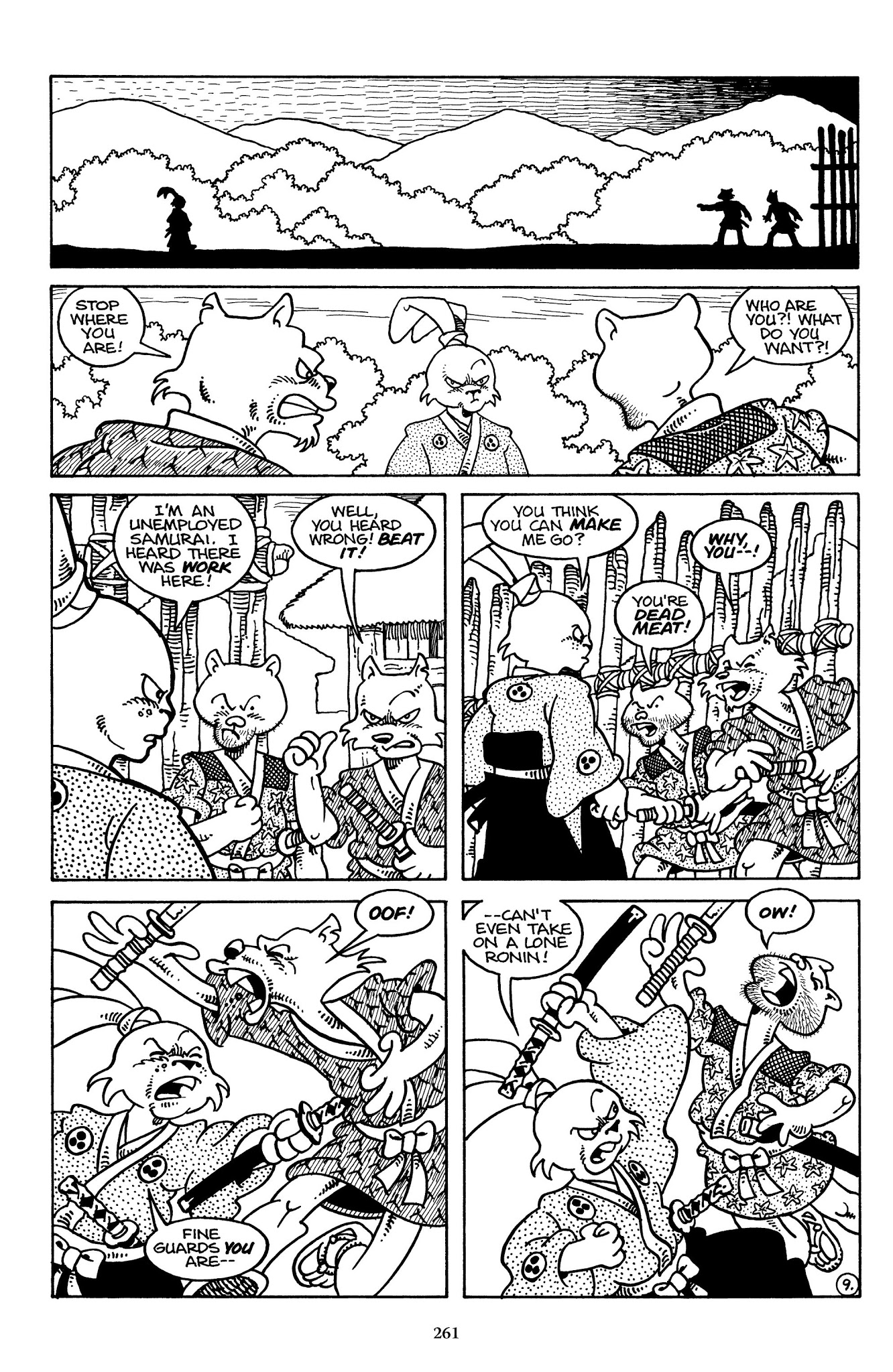 Read online The Usagi Yojimbo Saga comic -  Issue # TPB 1 - 256