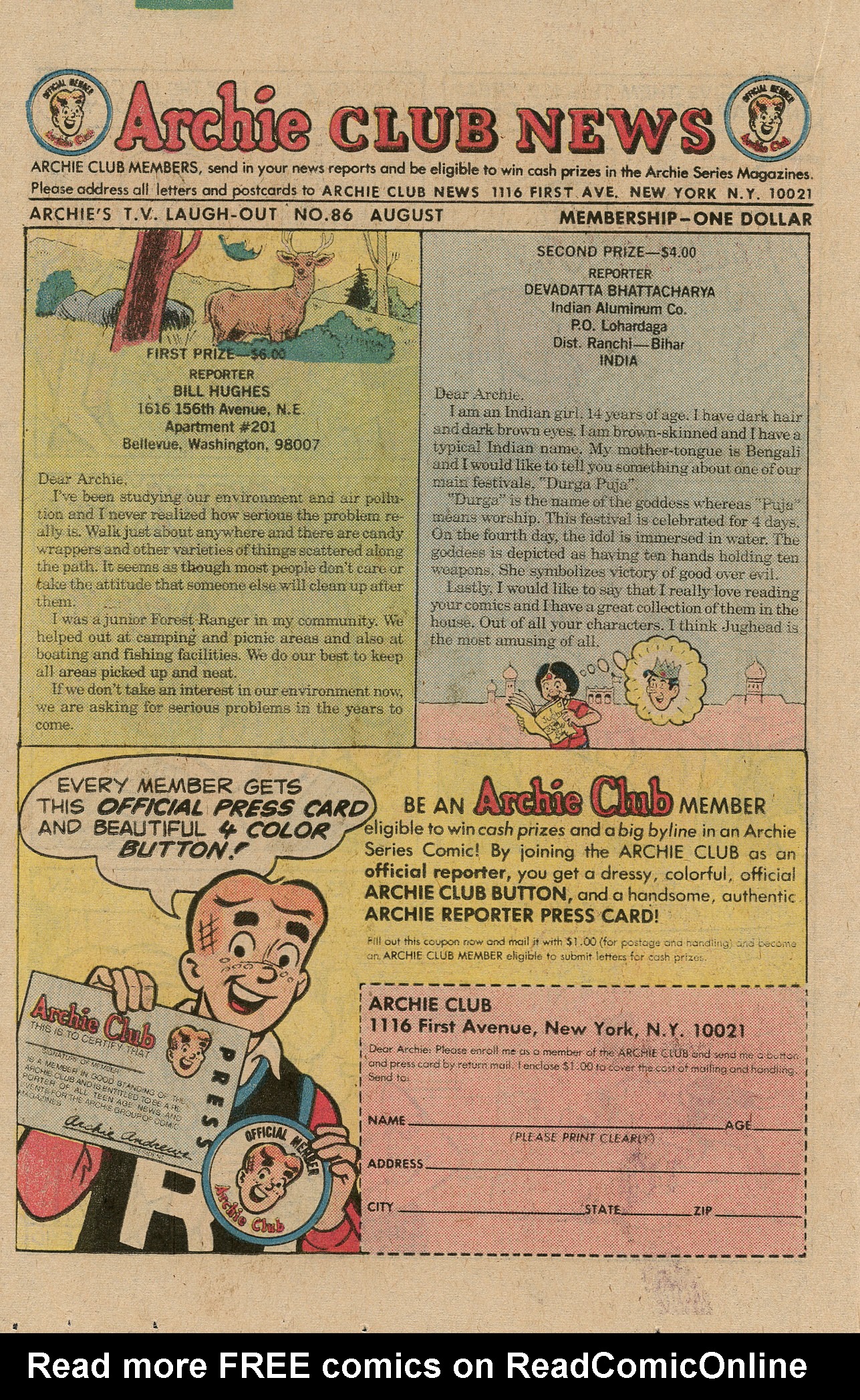 Read online Archie's TV Laugh-Out comic -  Issue #86 - 18