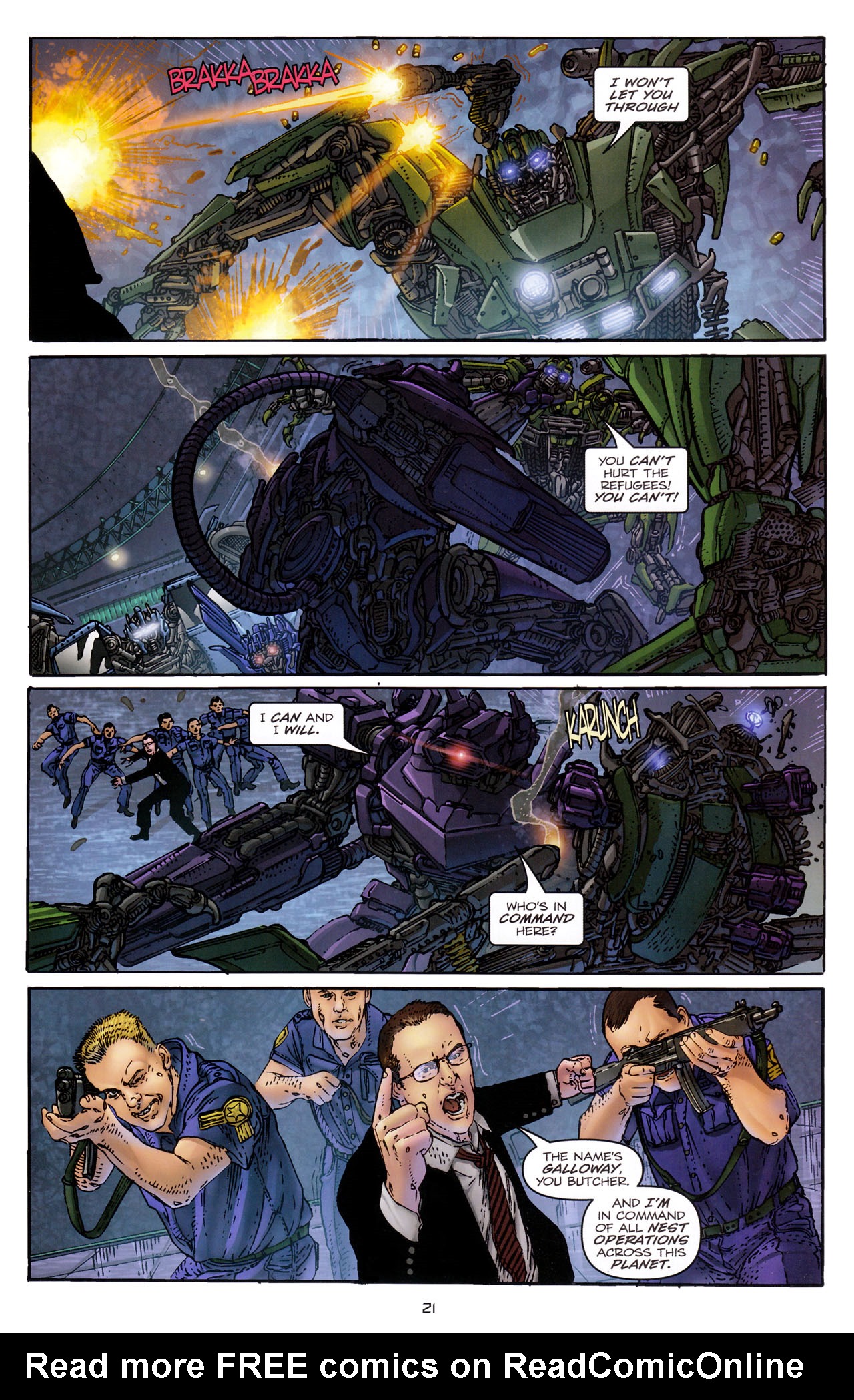 Read online Transformers: Dark of the Moon Rising Storm comic -  Issue #3 - 22