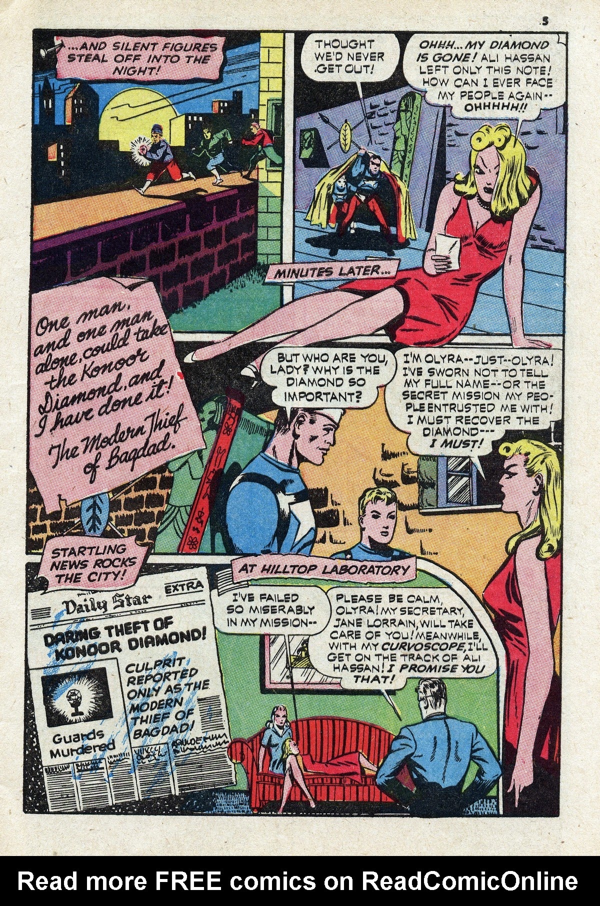 Read online Captain Battle Comics comic -  Issue #2 - 8