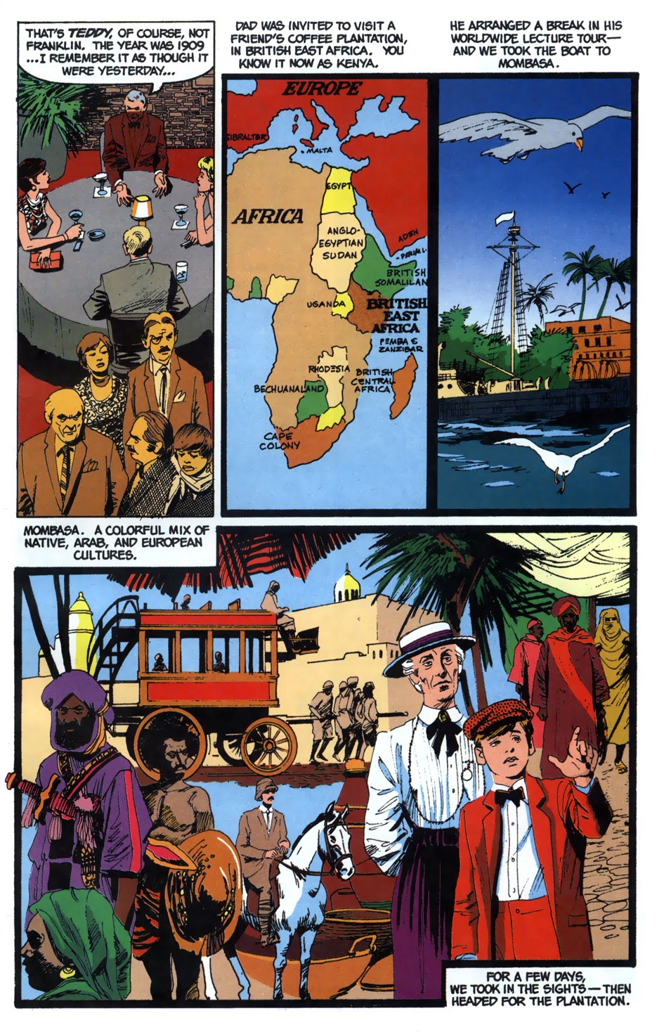 Read online Young Indiana Jones Chronicles comic -  Issue #3 - 5