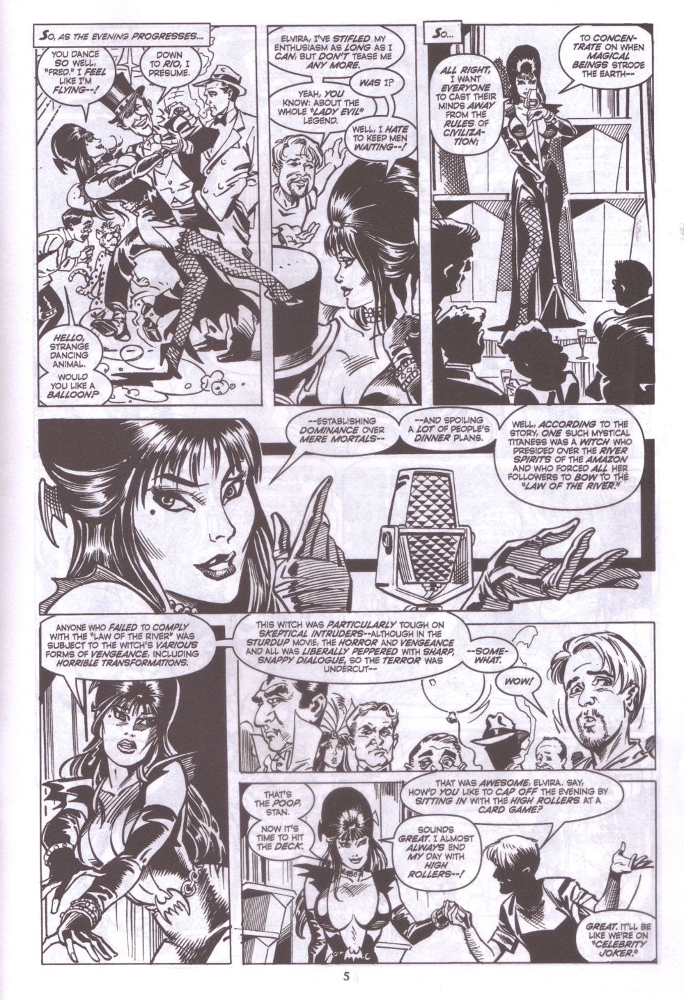 Read online Elvira, Mistress of the Dark comic -  Issue #160 - 7