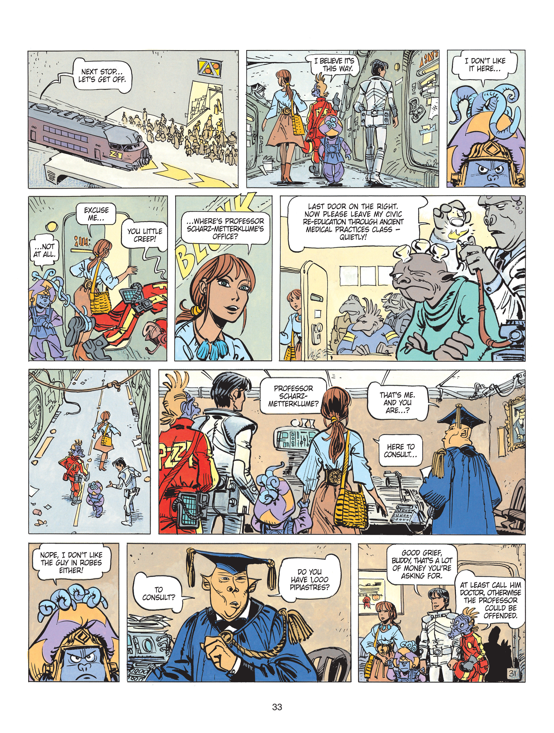 Read online Valerian and Laureline comic -  Issue #17 - 35