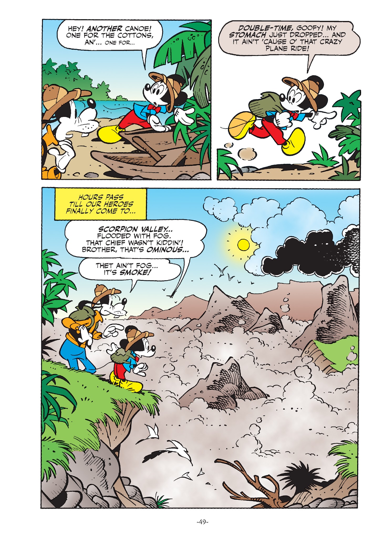 Read online Mickey and Donald: The Search For the Zodiac Stone comic -  Issue # TPB - 48
