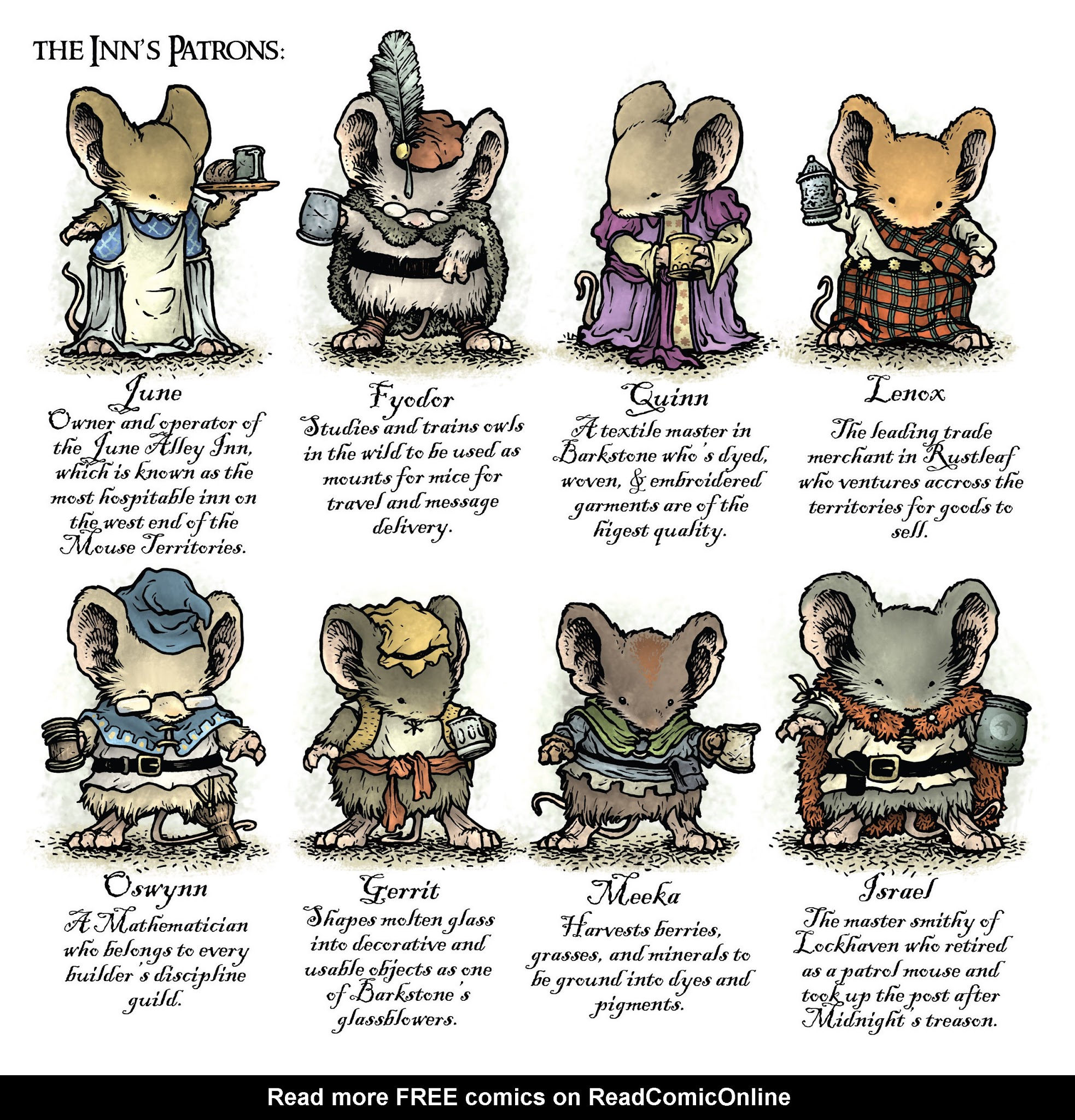 Read online Mouse Guard: Legends of the Guard Volume Three comic -  Issue # TPB - 127