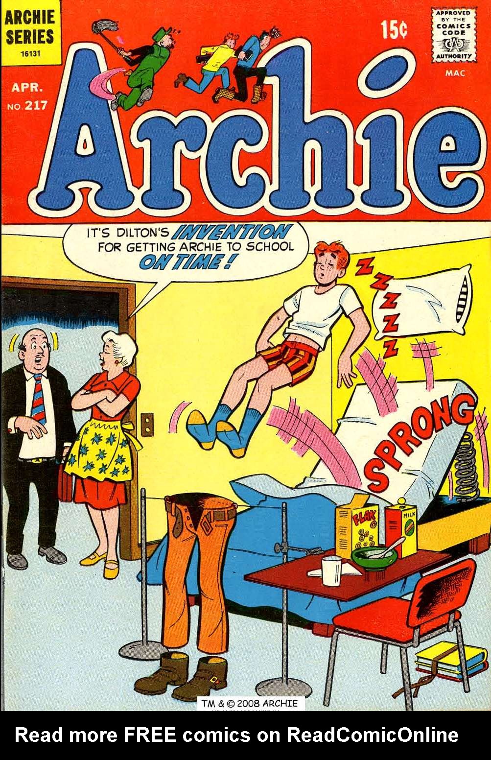 Read online Archie (1960) comic -  Issue #217 - 1