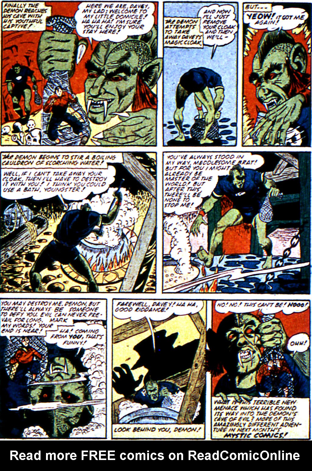 Read online Mystic Comics comic -  Issue #8 - 19