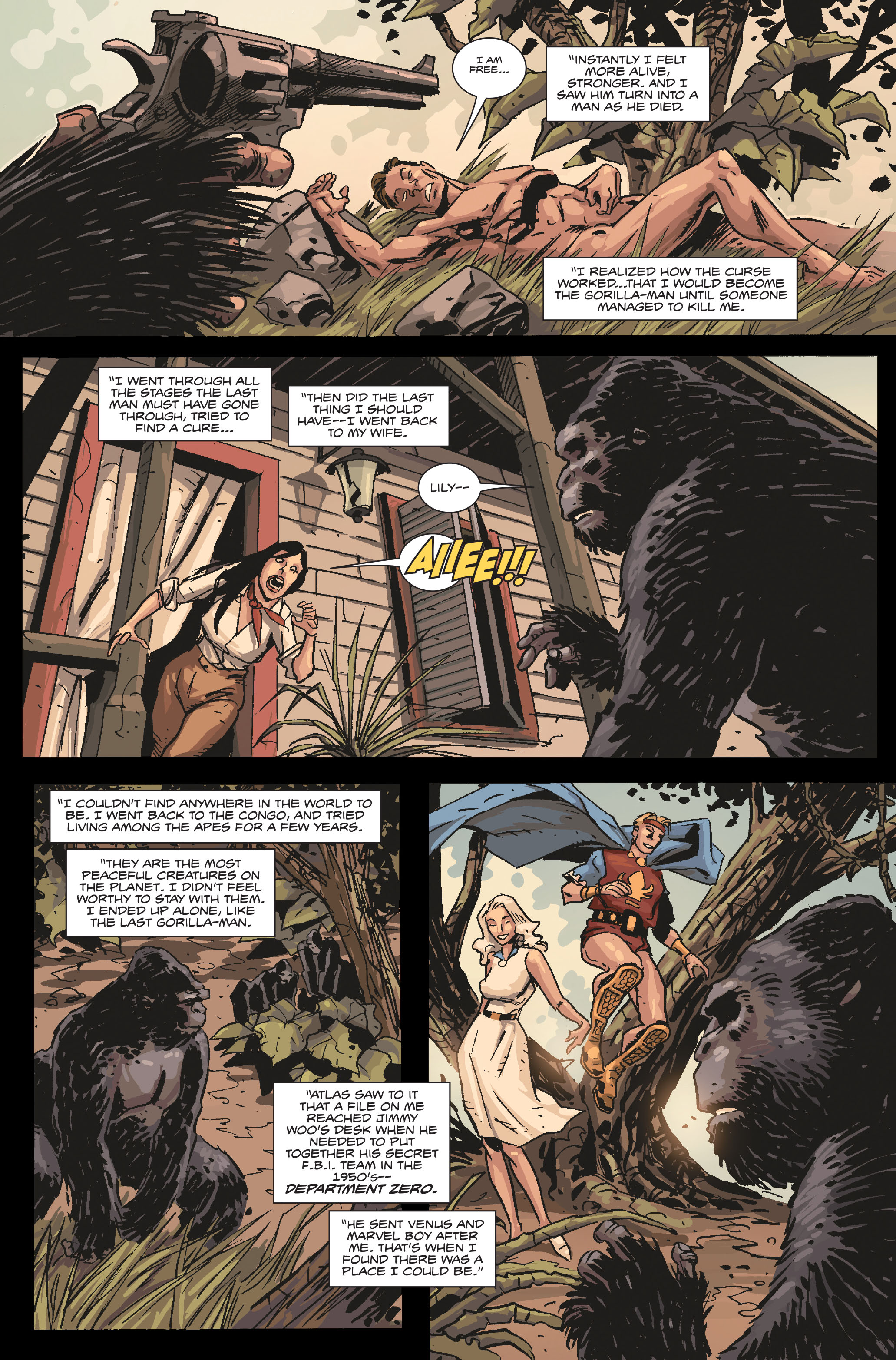 Read online Gorilla Man comic -  Issue #3 - 20