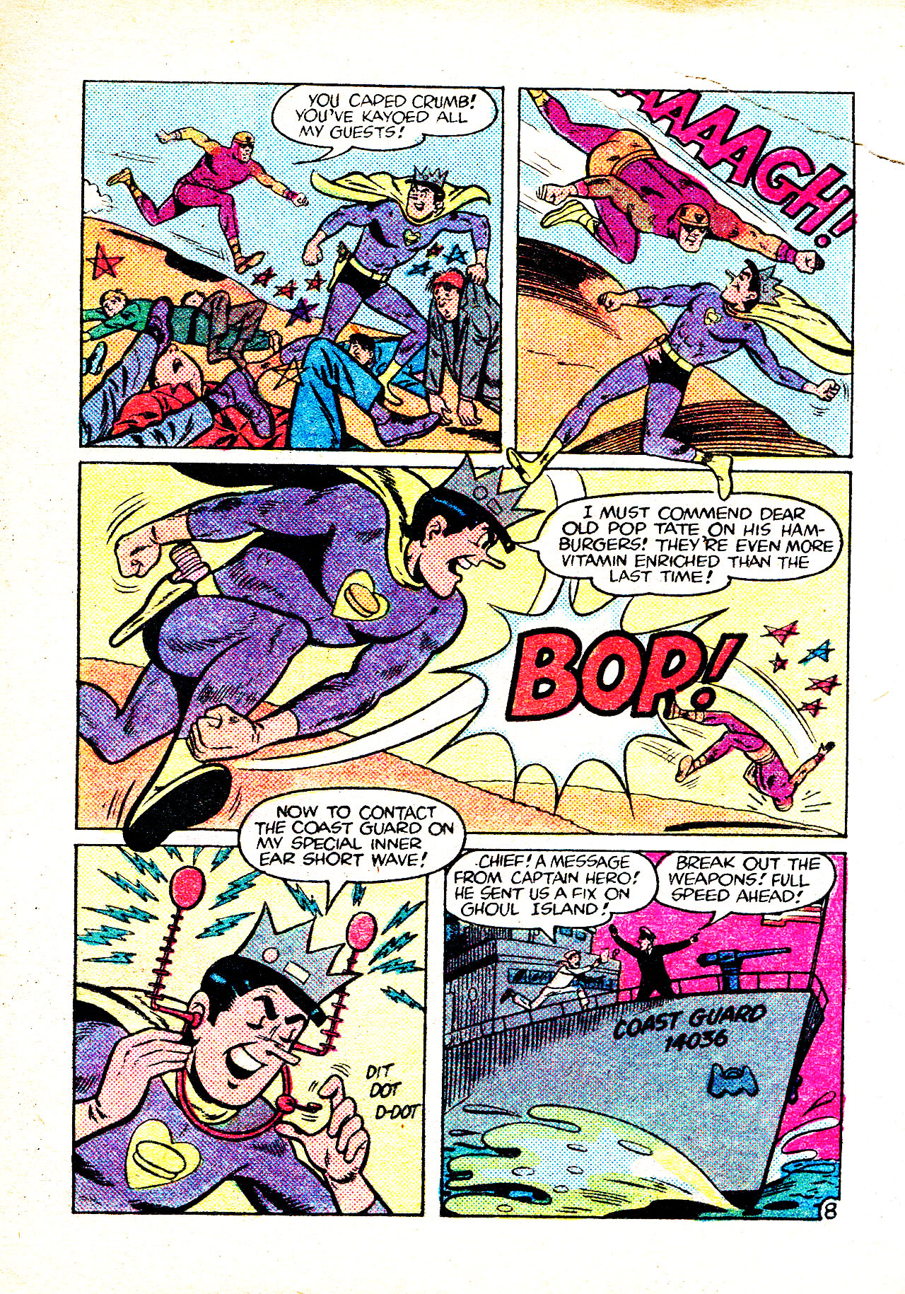 Read online Captain Hero Comics Digest Magazine comic -  Issue # TPB - 72