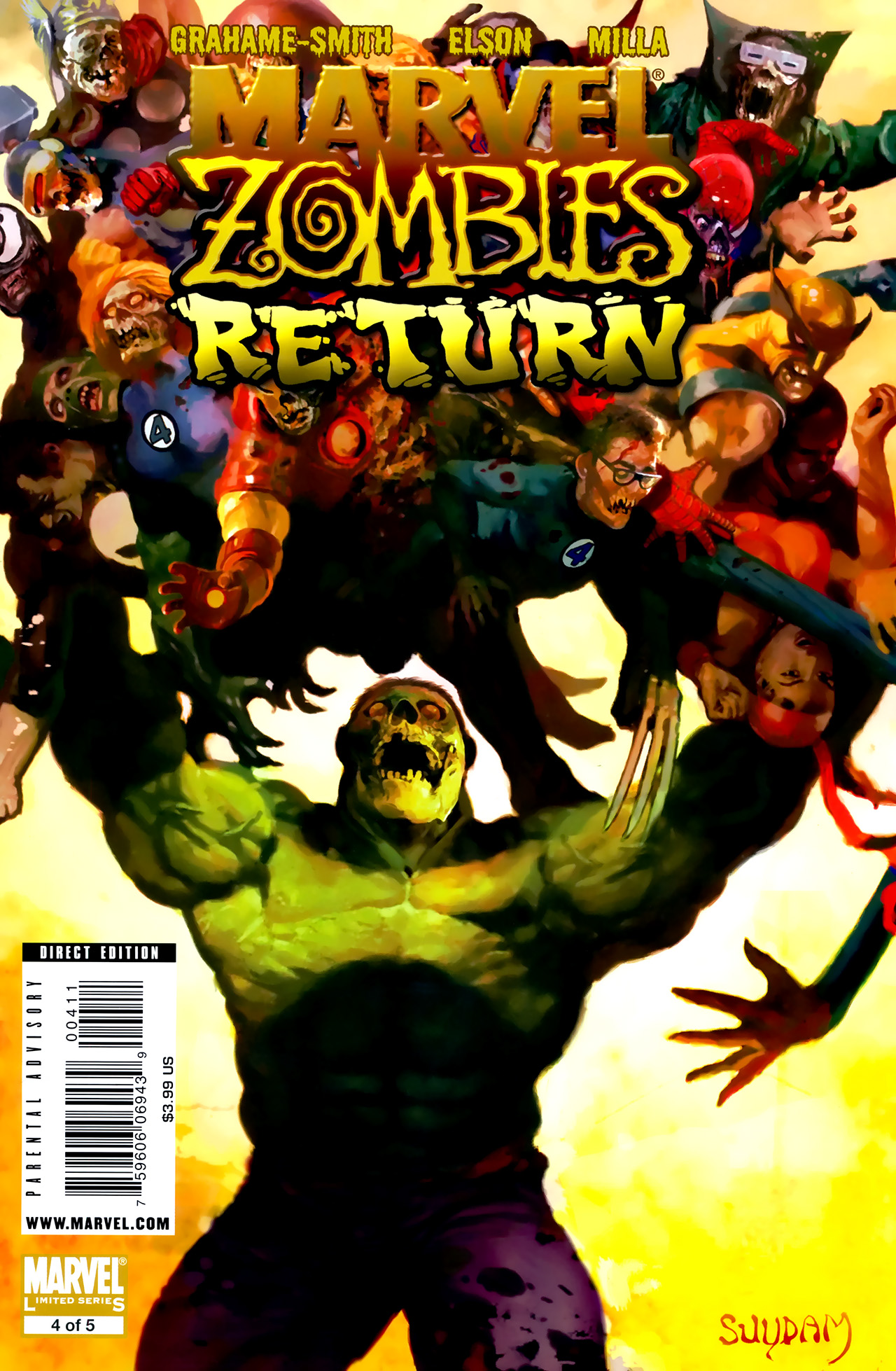 Read online Marvel Zombies Return comic -  Issue #4 - 1