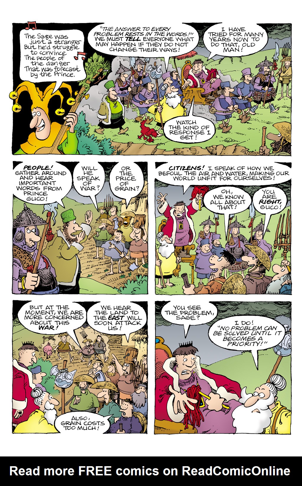 Read online Groo: Hell On Earth comic -  Issue #2 - 7