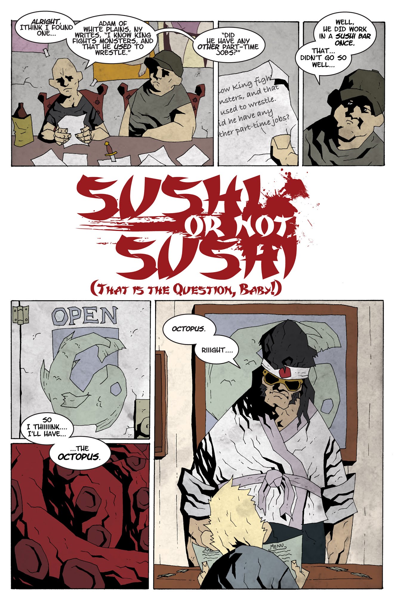 Read online KING! (2010) comic -  Issue #1 - 27