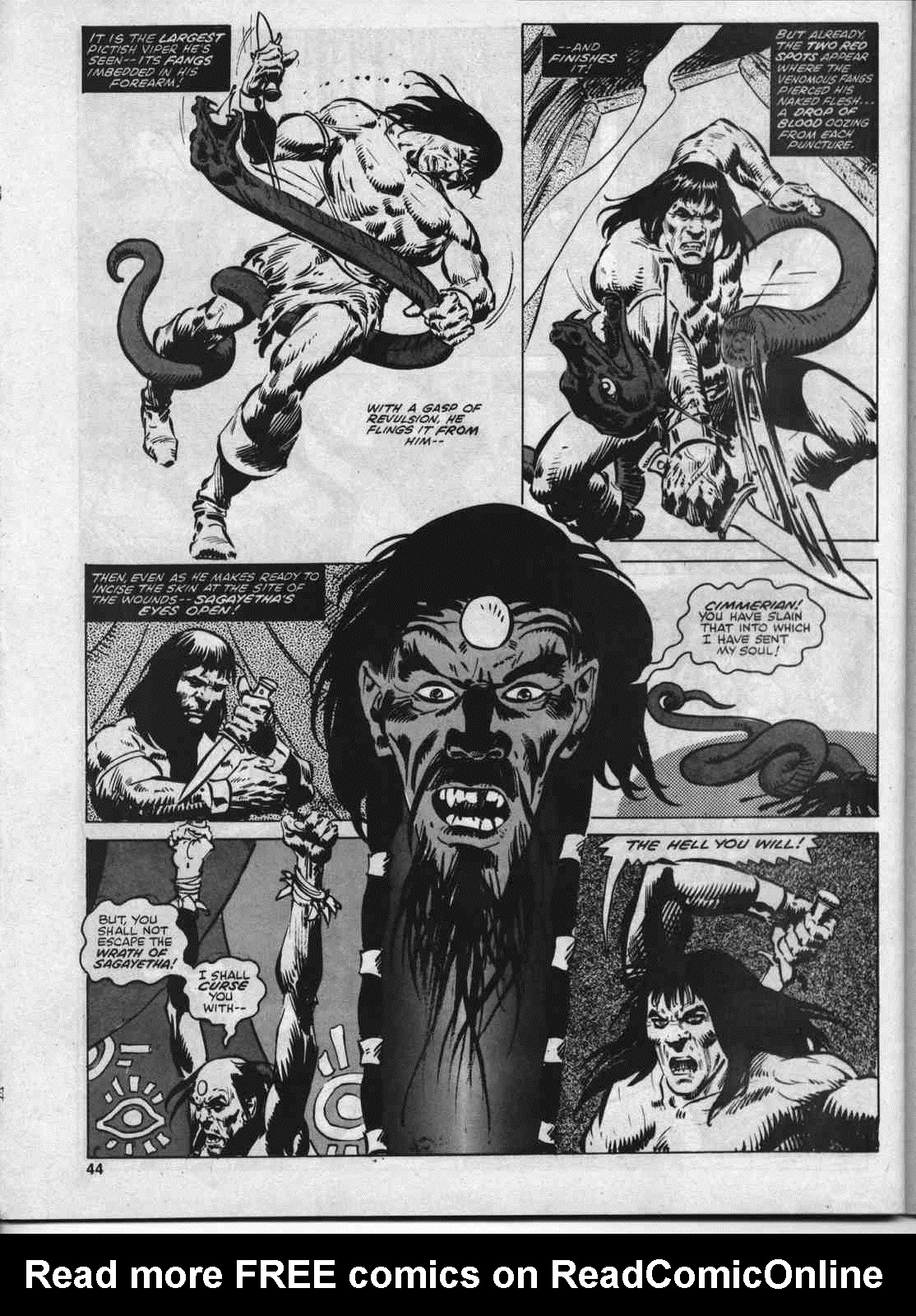 Read online The Savage Sword Of Conan comic -  Issue #46 - 43