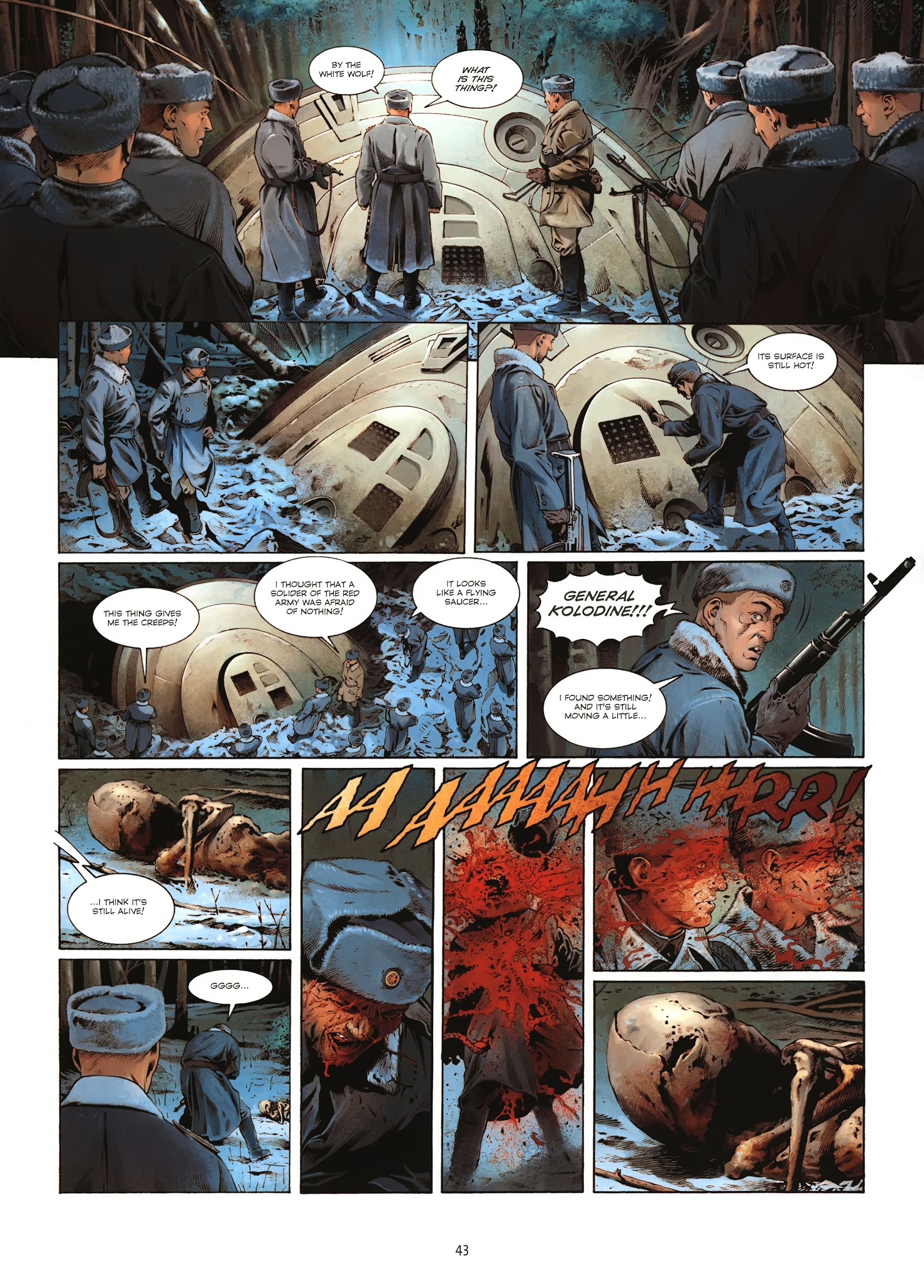 Read online Prometheus comic -  Issue #3 - 42