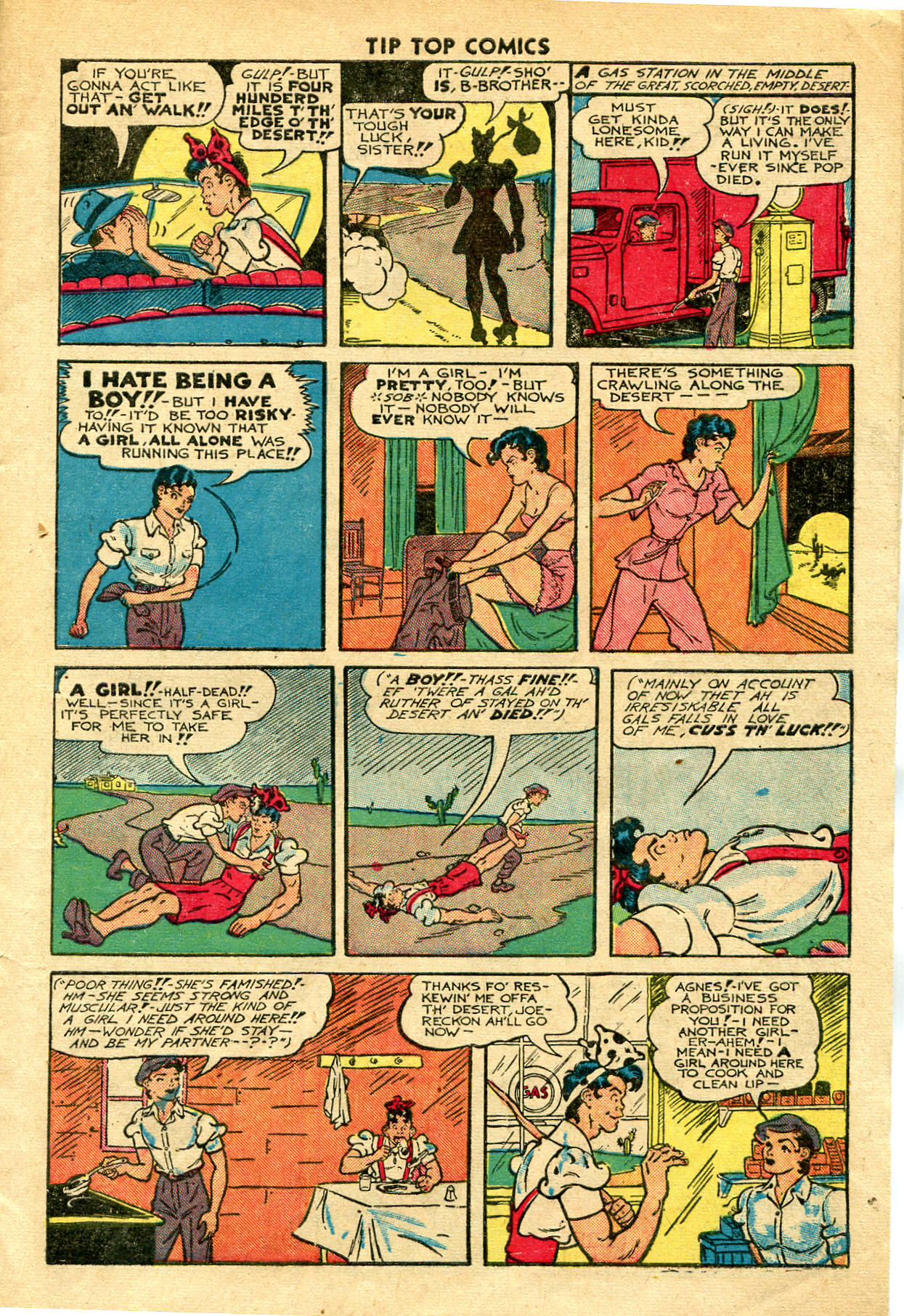 Read online Tip Top Comics comic -  Issue #102 - 7