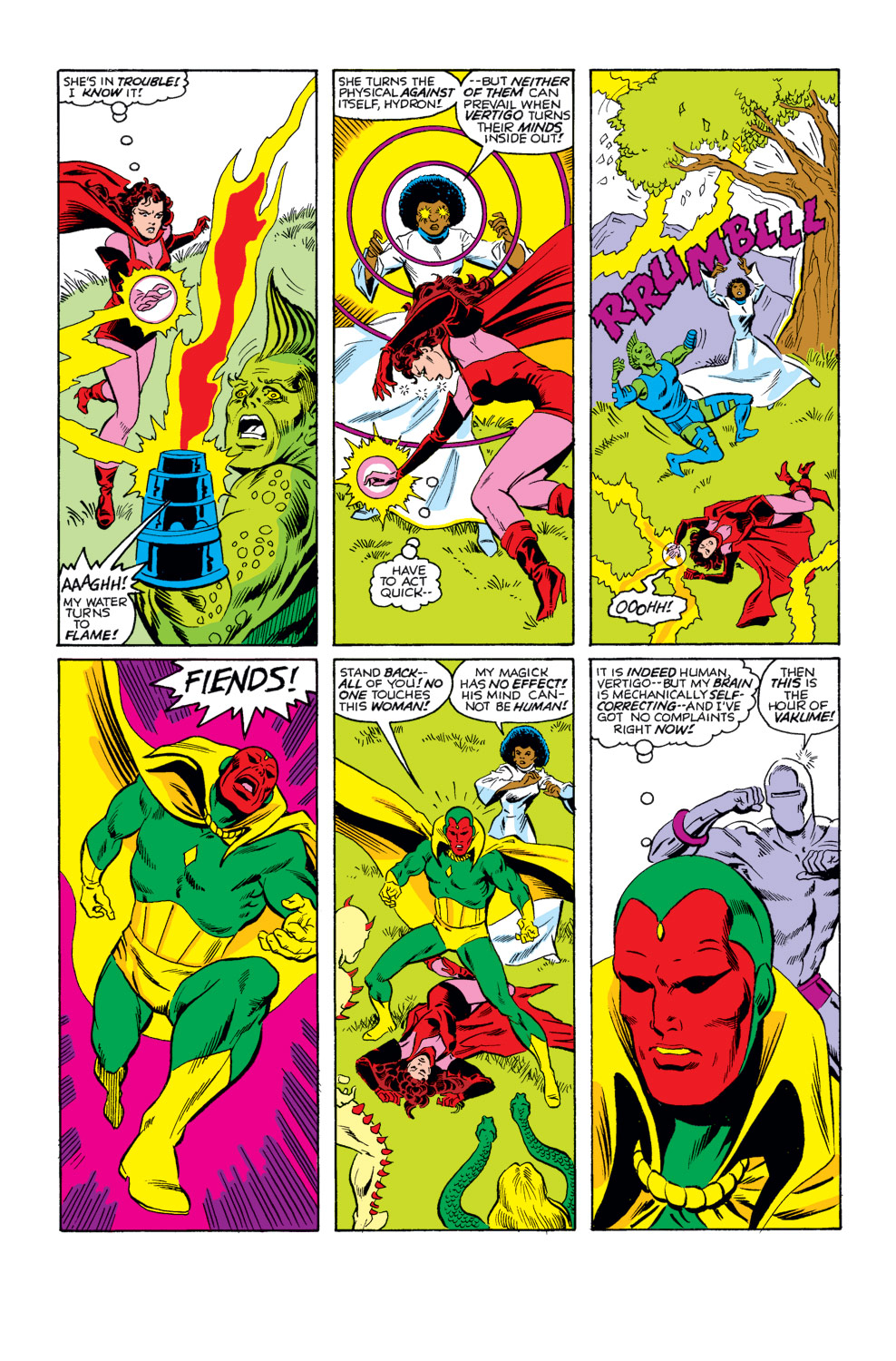 Read online The Vision and the Scarlet Witch (1985) comic -  Issue #3 - 9