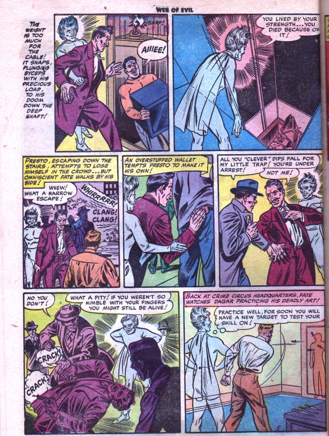 Read online Web of Evil comic -  Issue #4 - 16
