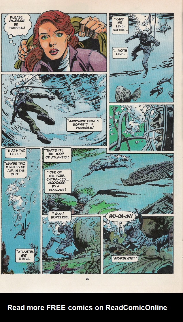 Read online Indiana Jones and the Fate of Atlantis comic -  Issue #3 - 23